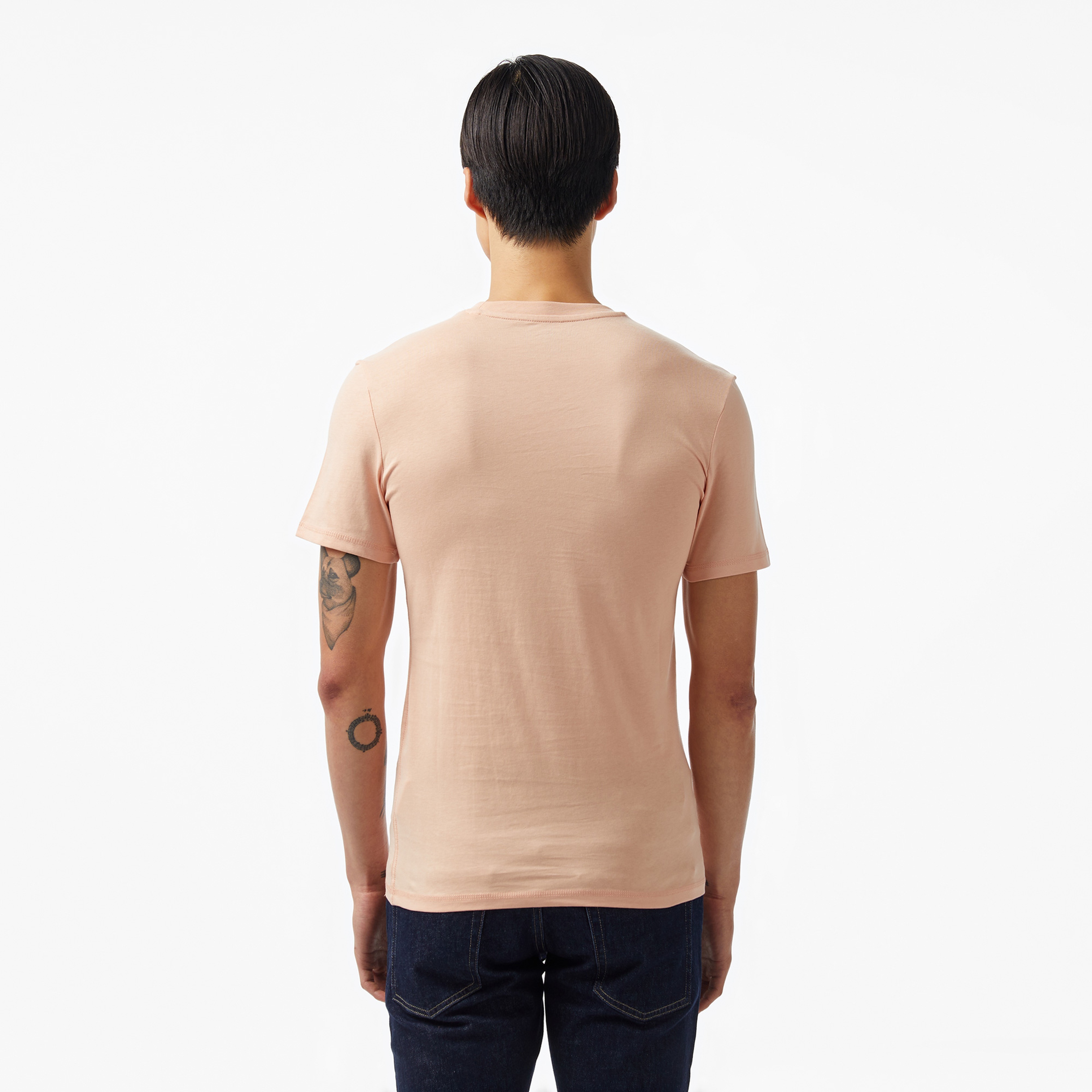Guess Aidy Cn Mid Organiceam 180 Erkek Pembe T-Shirt