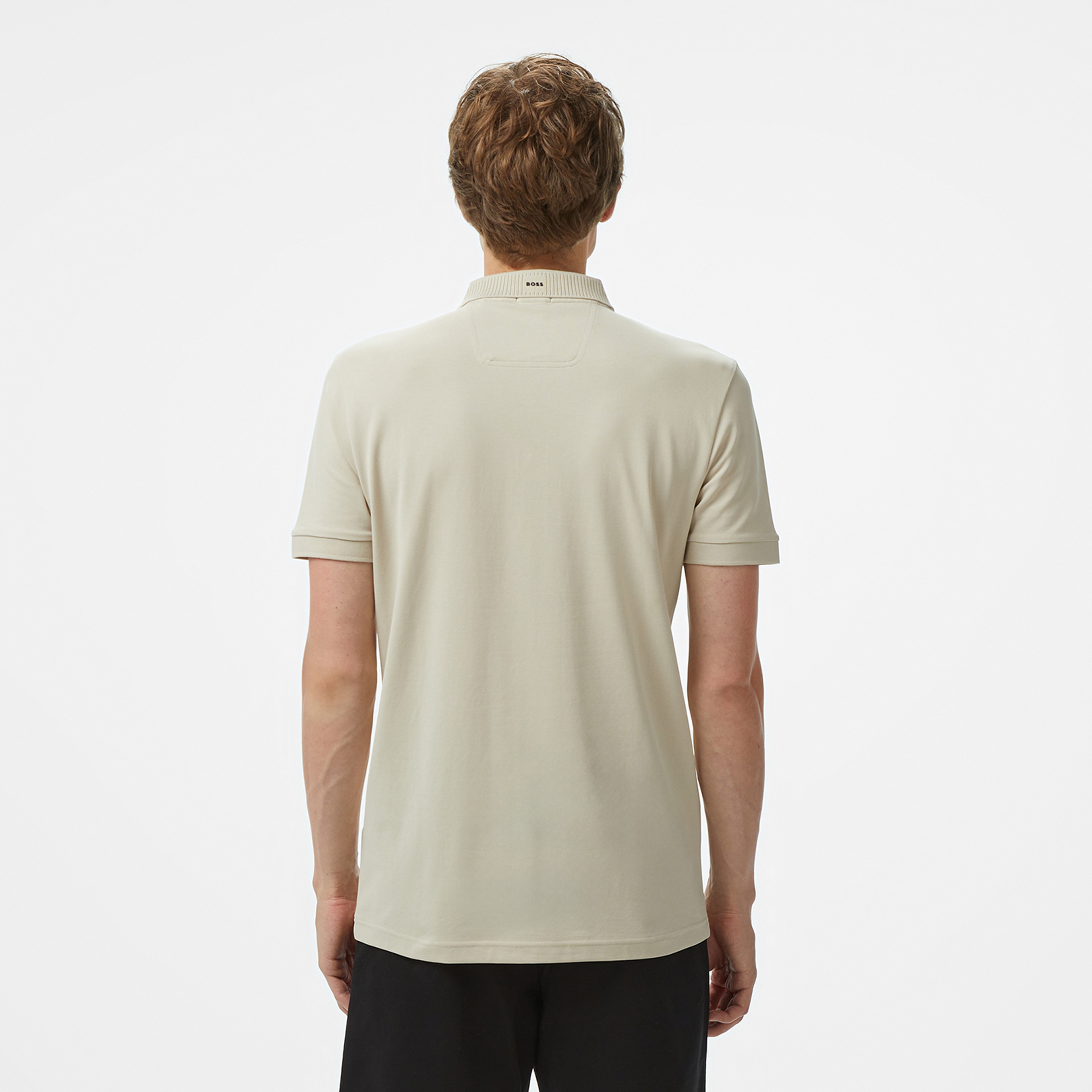 Boss Paule Erkek Bej Polo