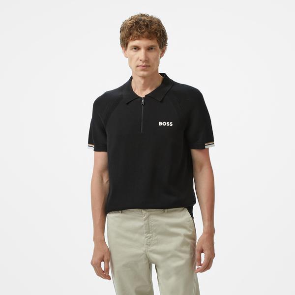 Boss Perform Max Erkek Siyah Polo