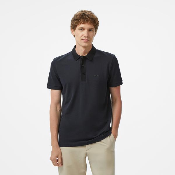 Boss Paule Erkek Lacivert Polo