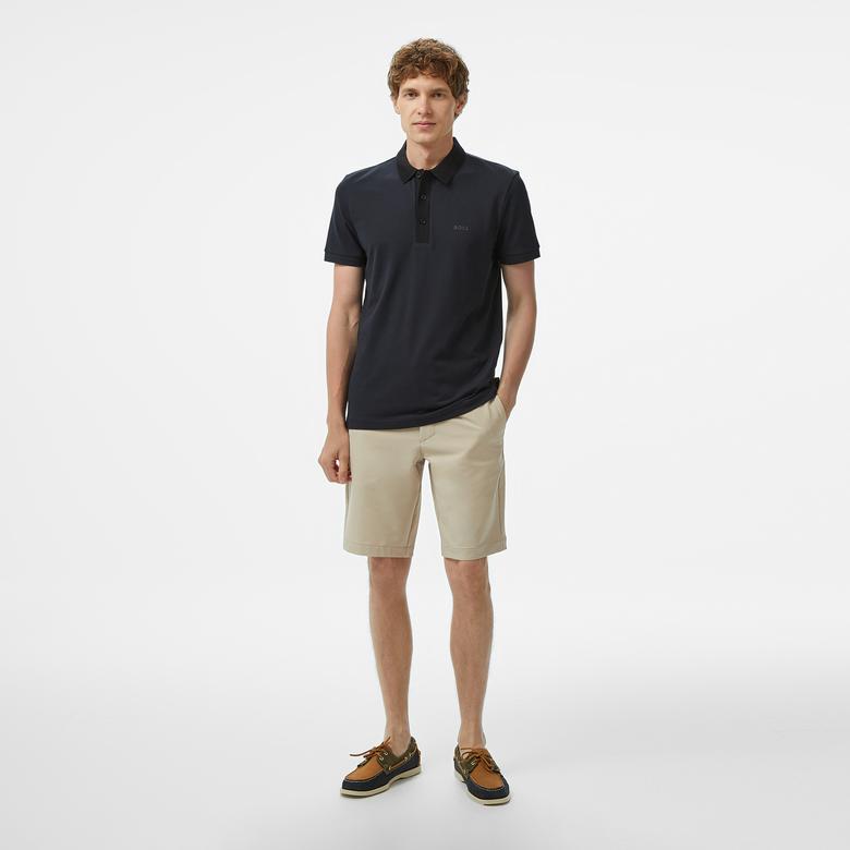 Boss Paule Erkek Lacivert Polo
