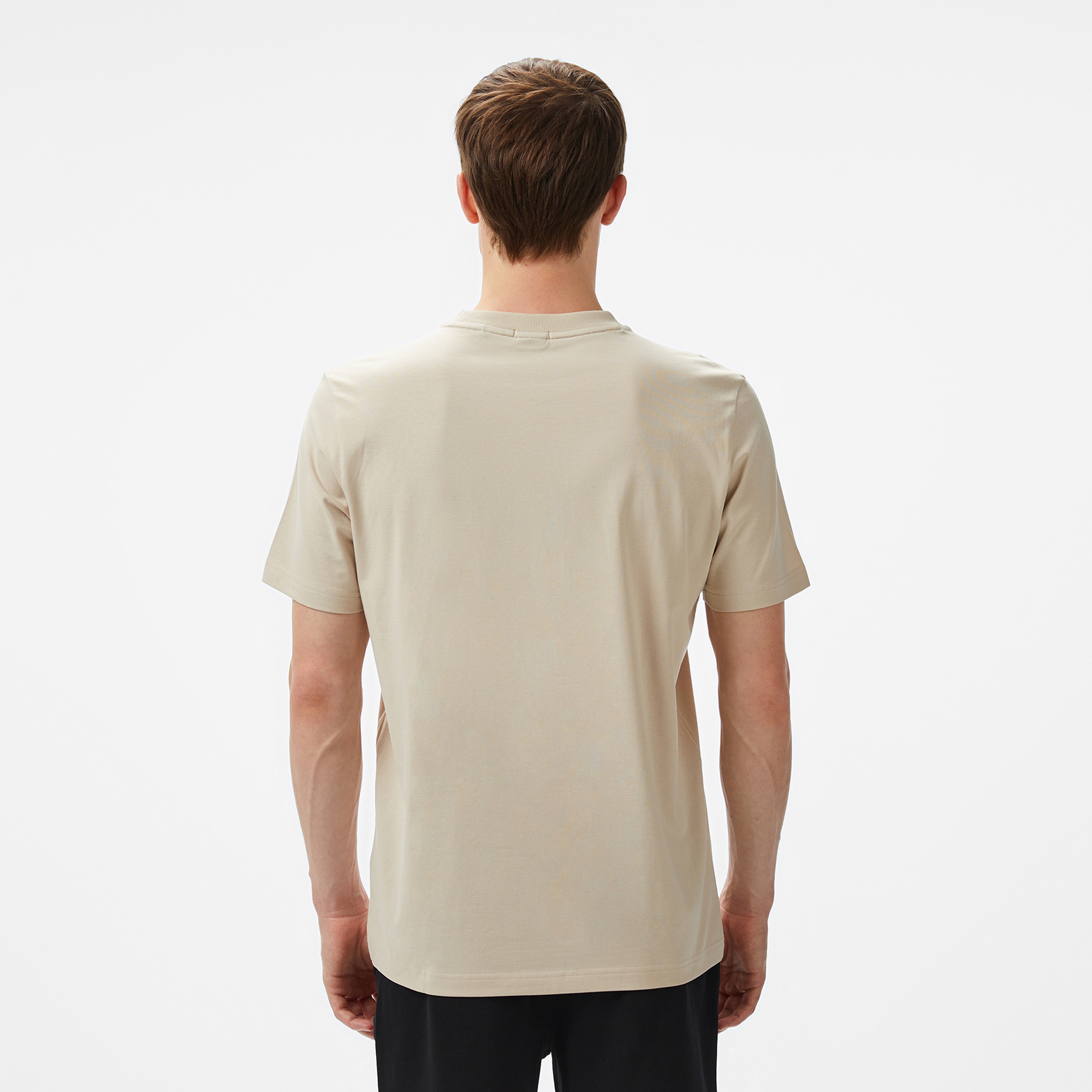 Boss Erkek Bej T-Shirt