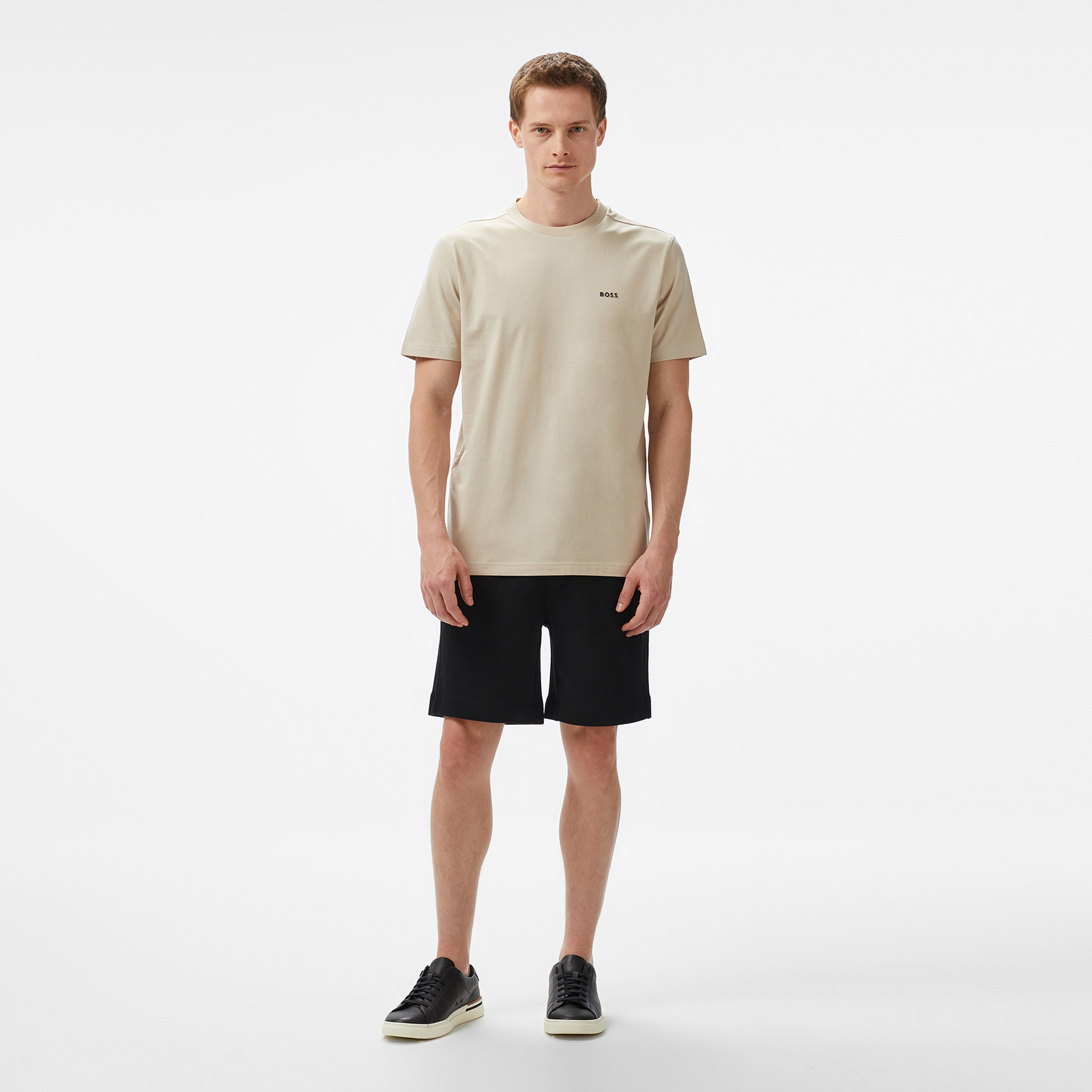 Boss Erkek Bej T-Shirt