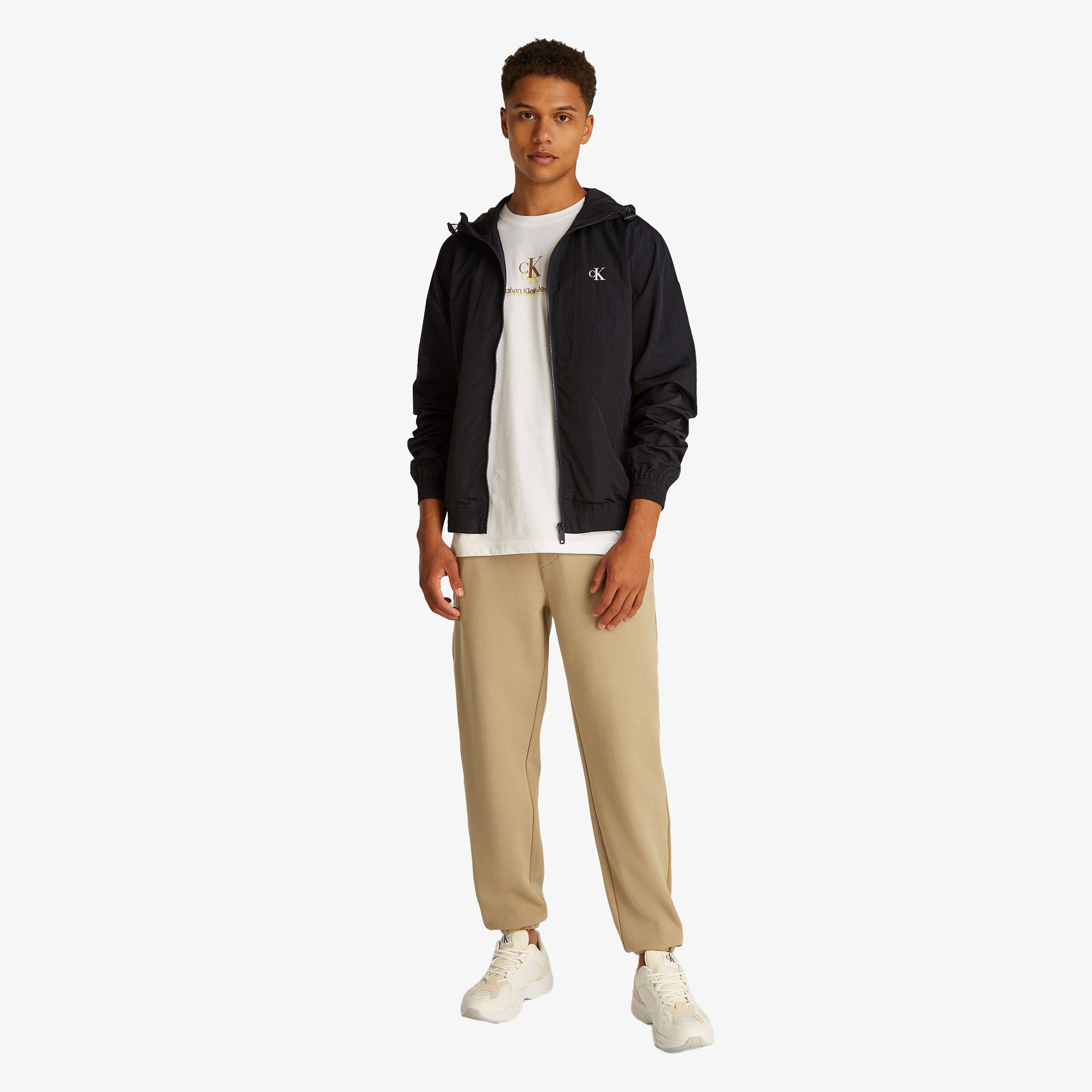 Calvin Klein Erkek Siyah Mont