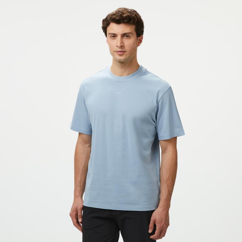 Hugo Dapolino Erkek Mavi T-Shirt