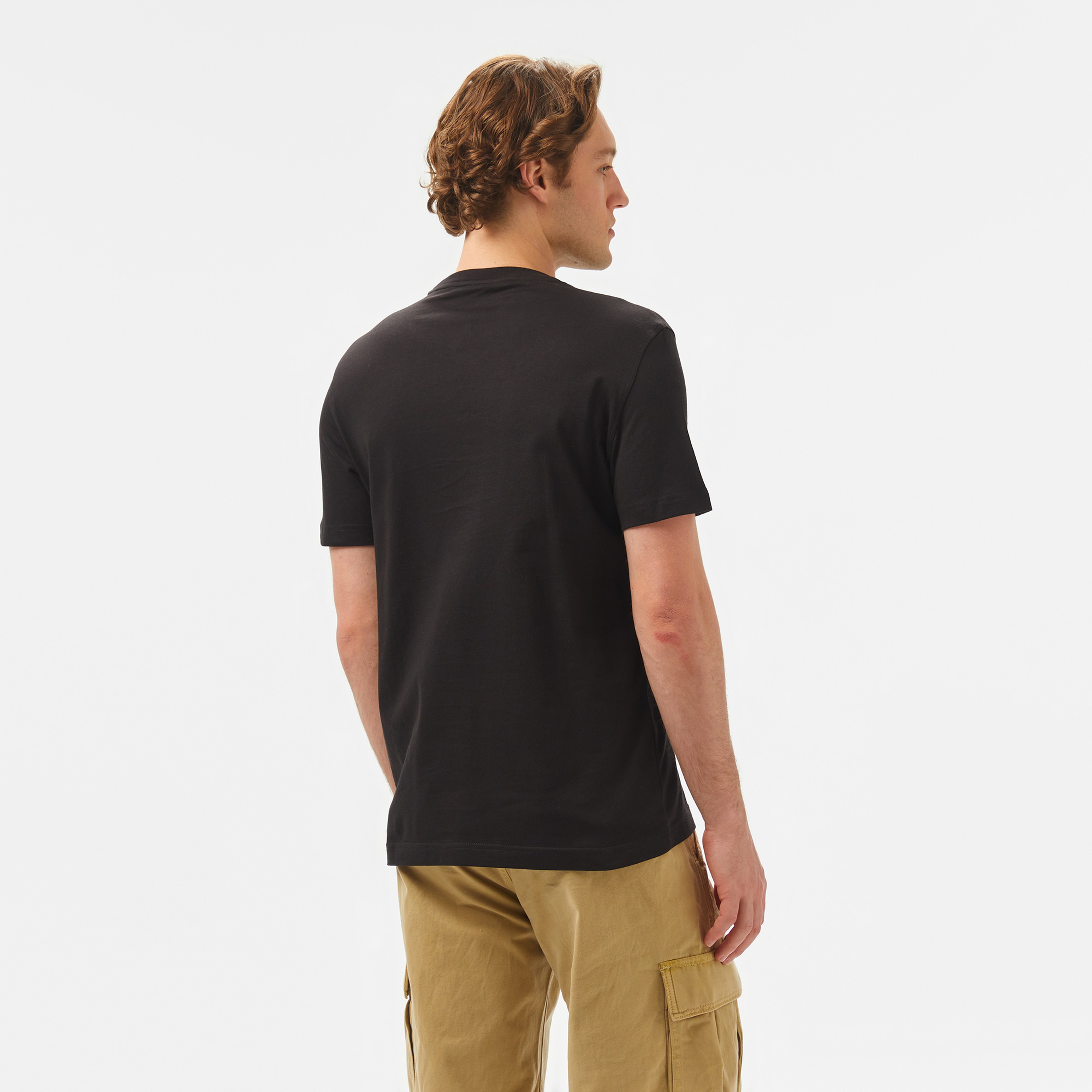 Calvin Klein Faded Light Graphic Erkek Siyah T-Shirt