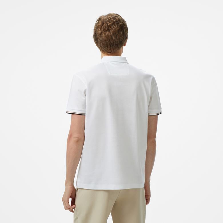 Boss Philix Pima Erkek Beyaz Polo