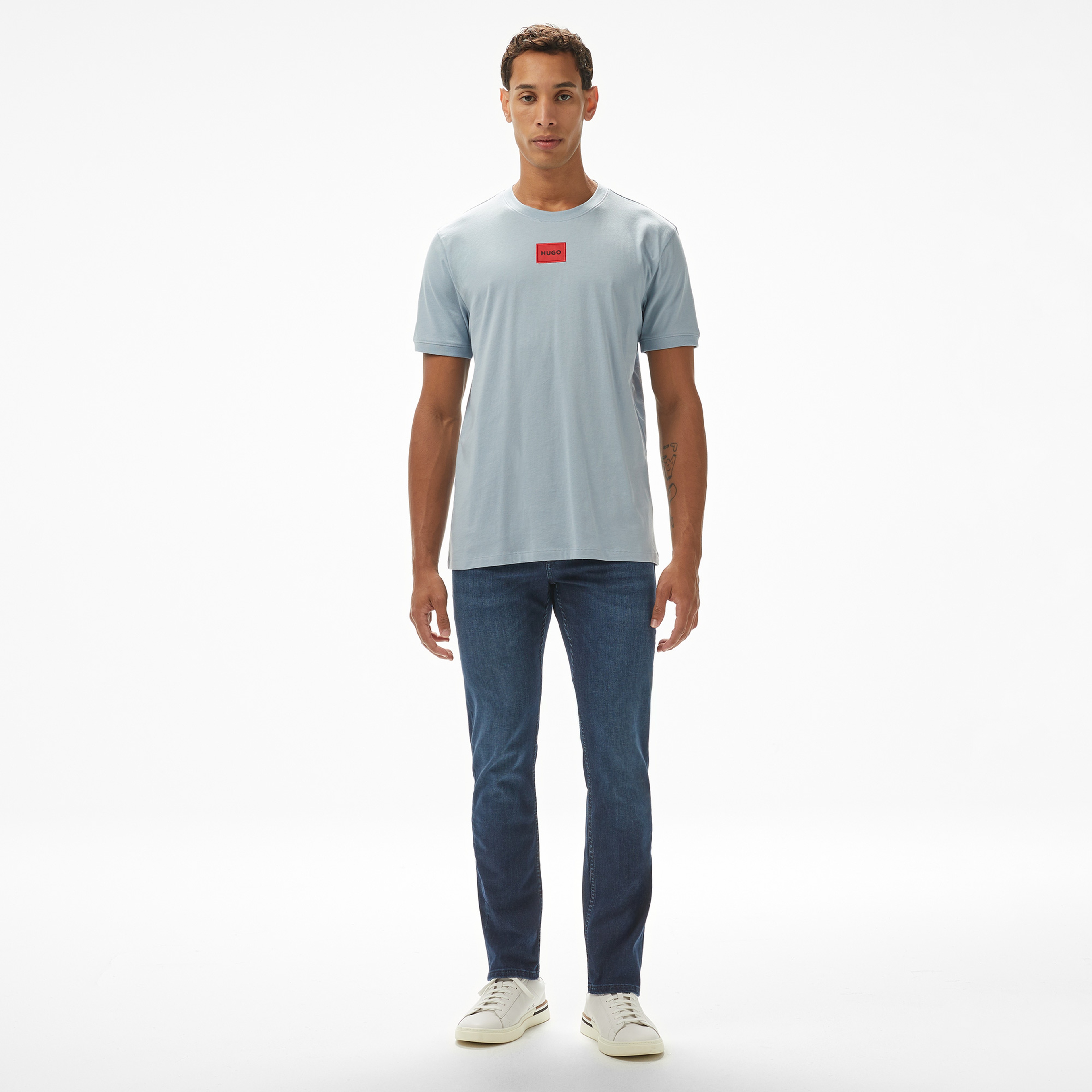 Hugo Diragolino 212 Erkek Mavi T-Shirt