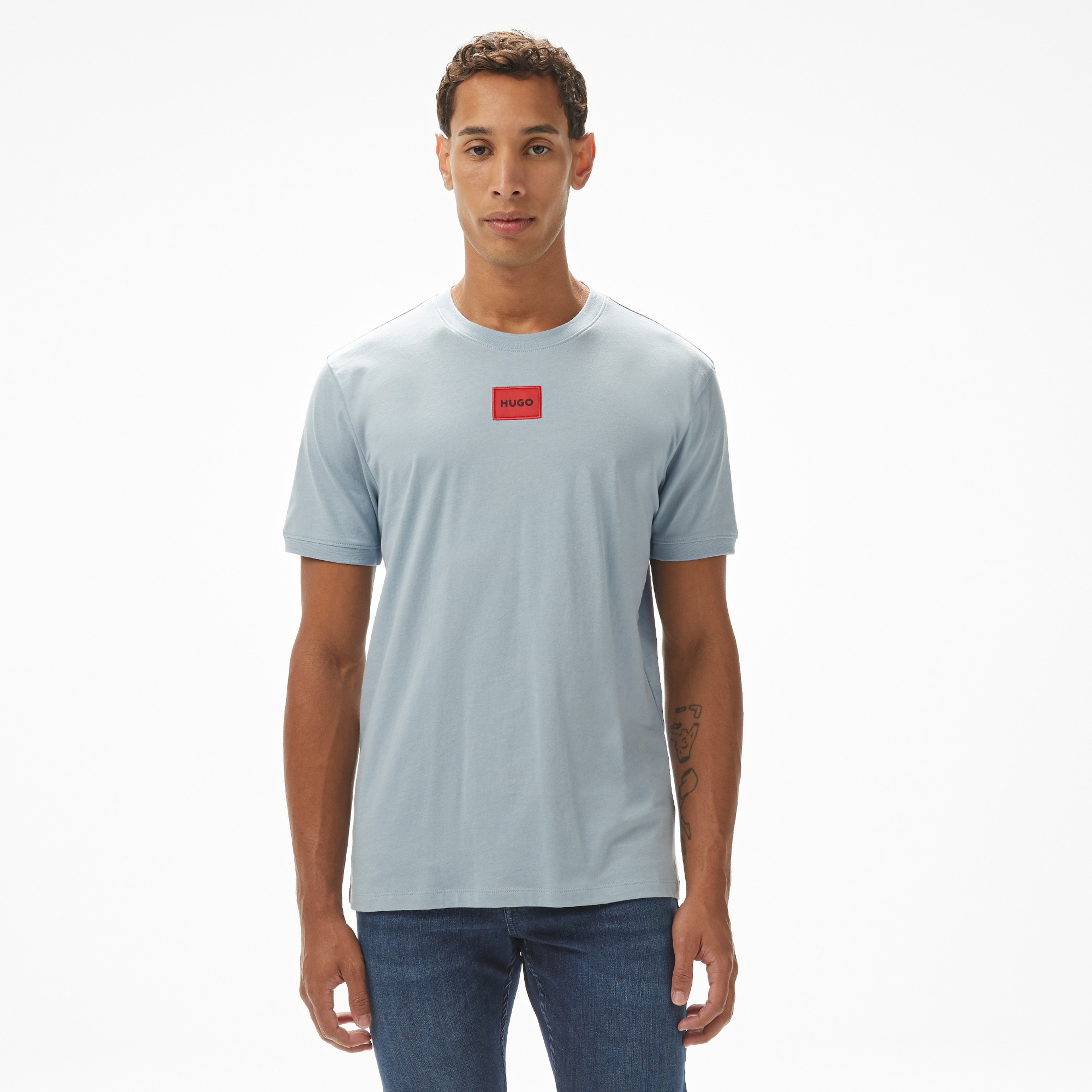 Hugo Diragolino 212 Erkek Mavi T-Shirt