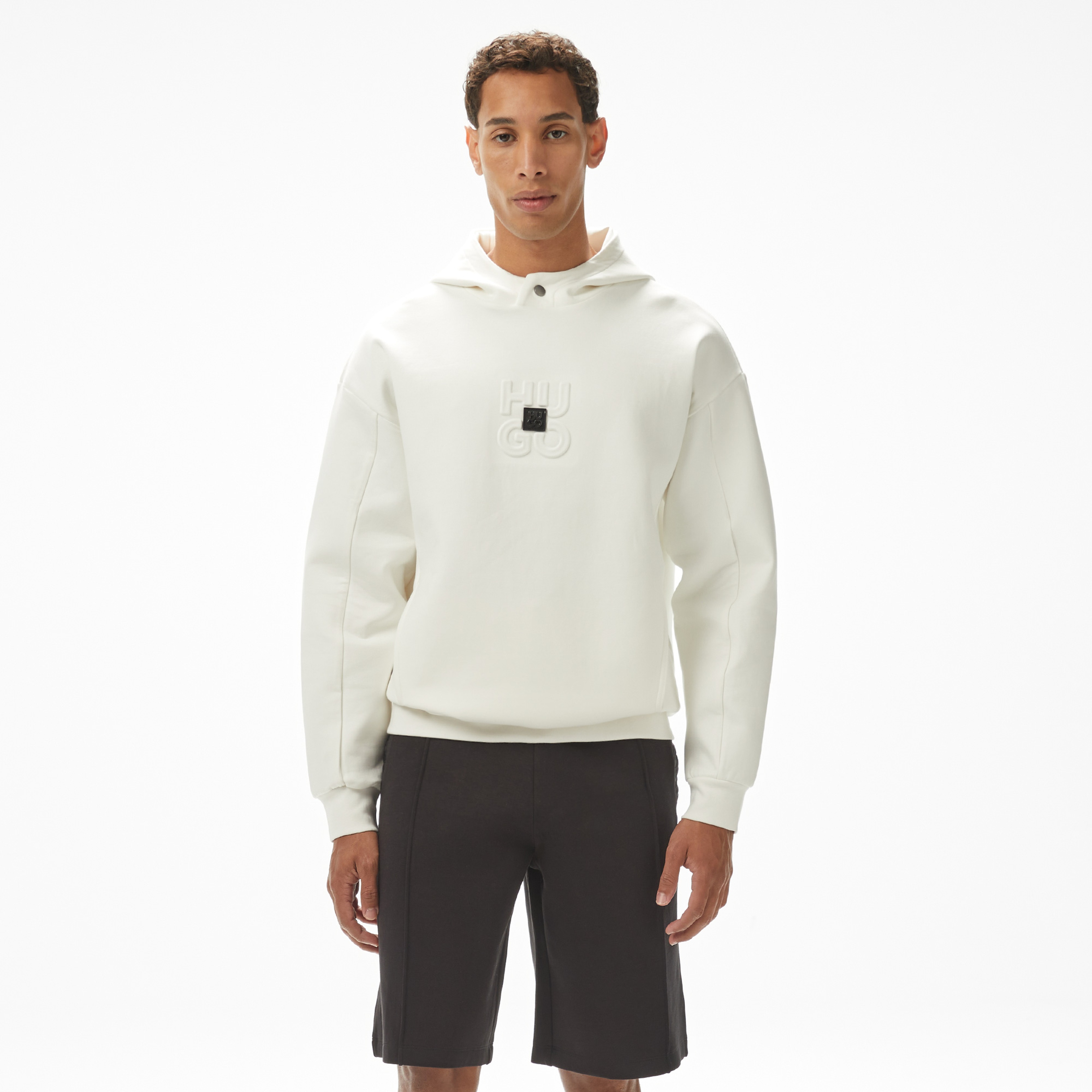 Hugo Debostaco Erkek Krem Sweatshirt