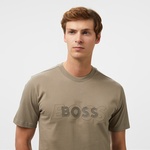 Boss Erkek Haki T-Shirt