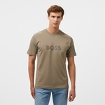 Boss Erkek Haki T-Shirt
