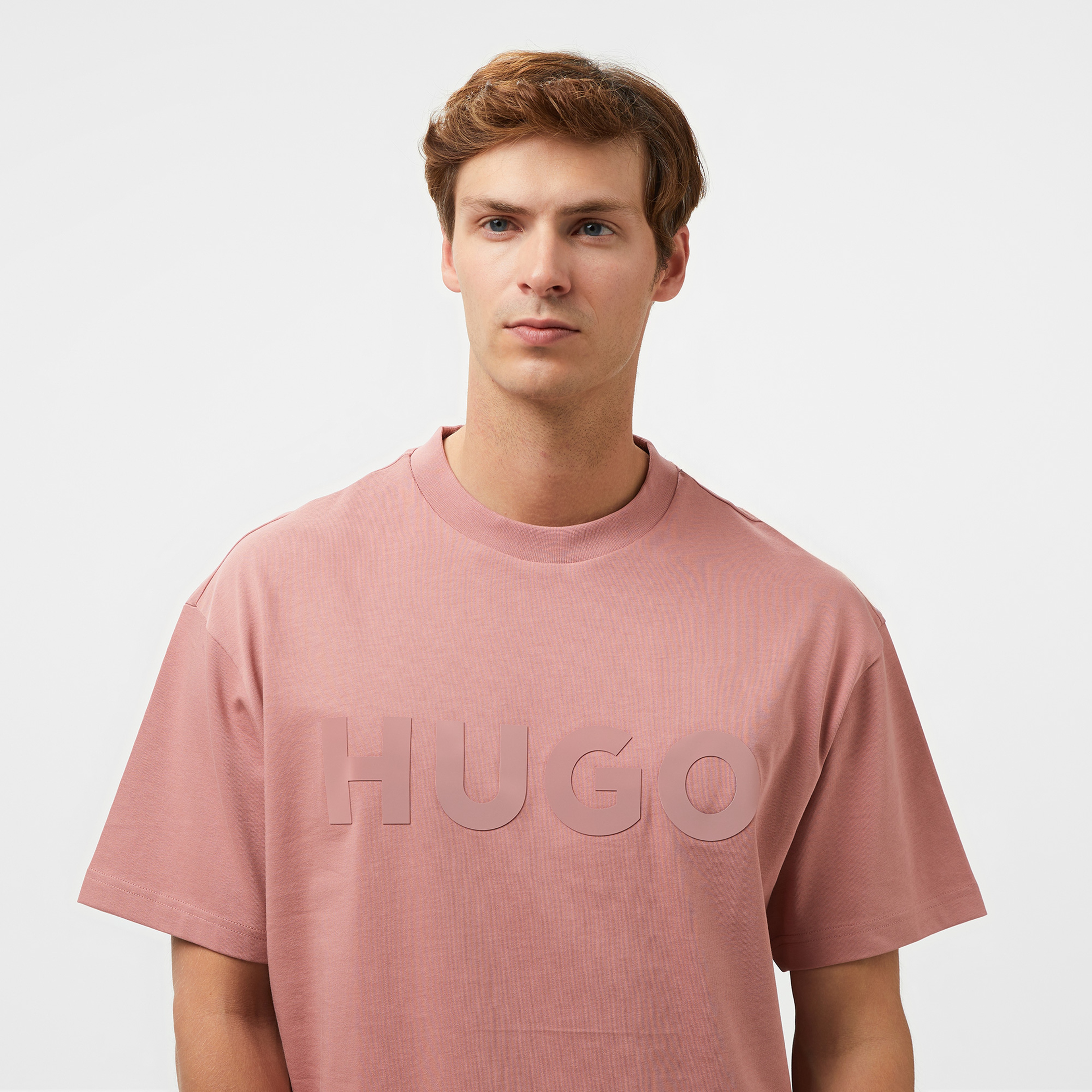 Hugo Erkek Pembe T-Shirt