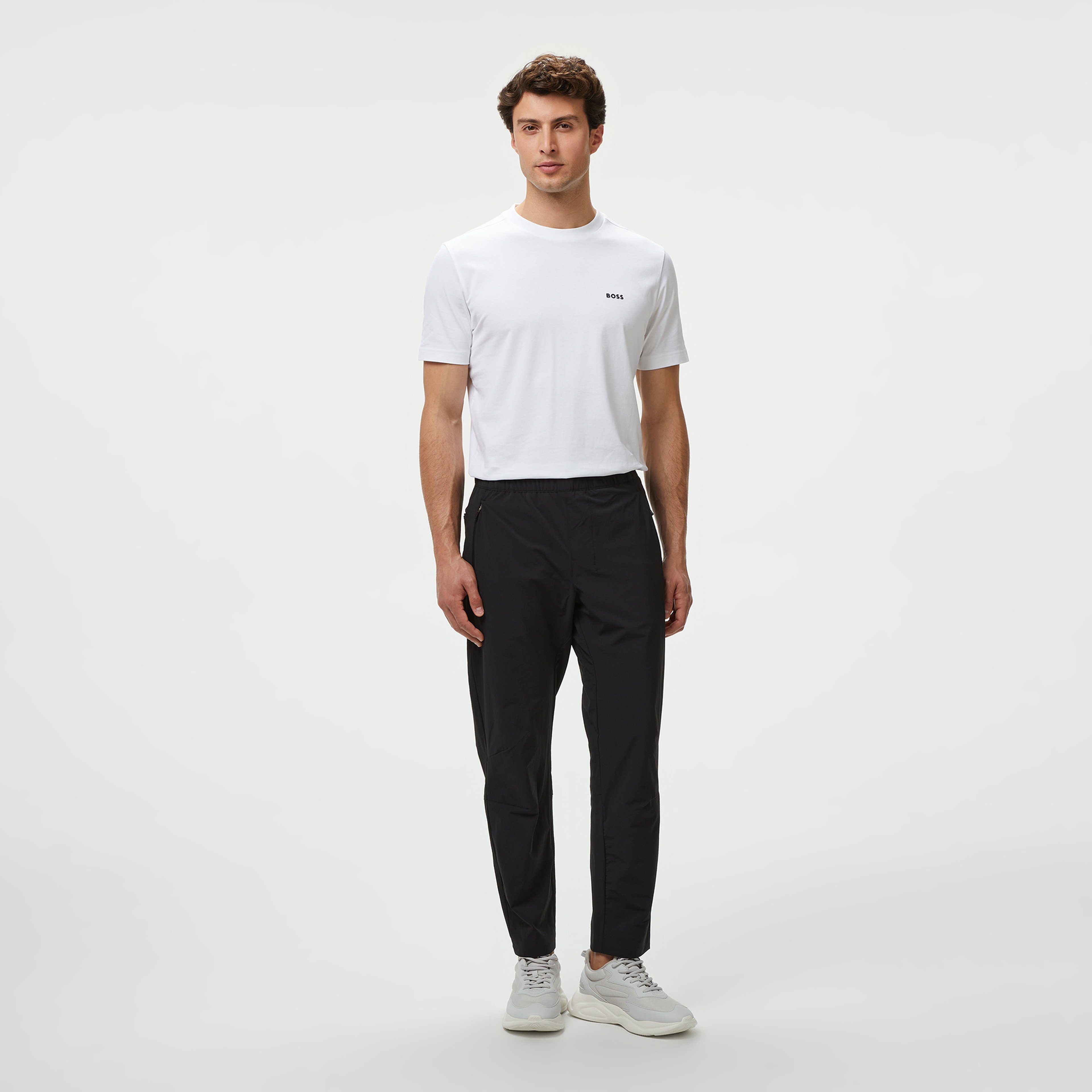 Boss Basin Erkek Siyah Pantolon