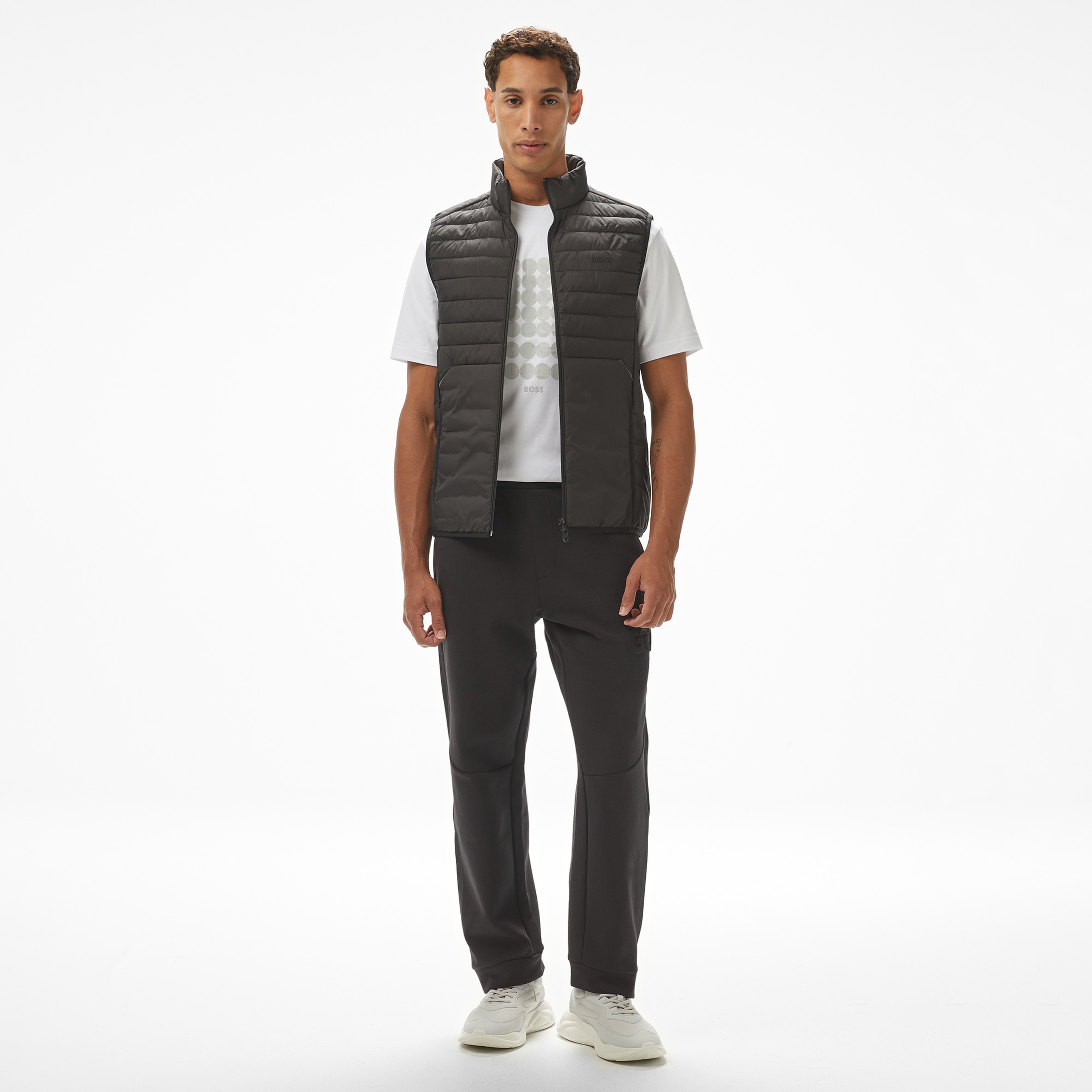 Boss Erkek Siyah Yelek