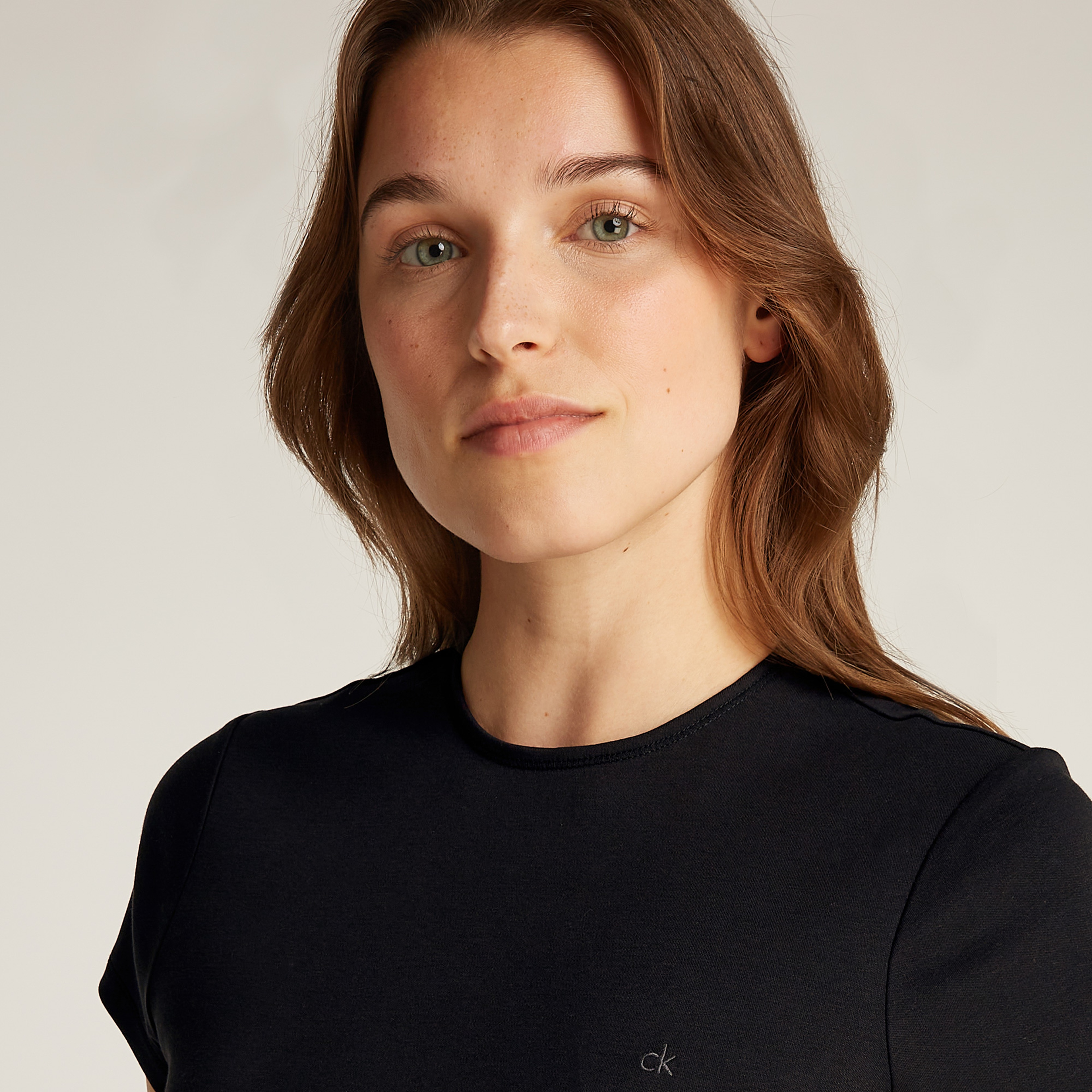 Calvin Klein Kadın Siyah T-Shirt