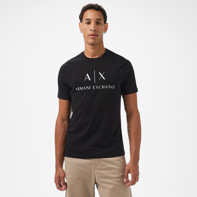 Armani Exchange Erkek Siyah T-Shirt