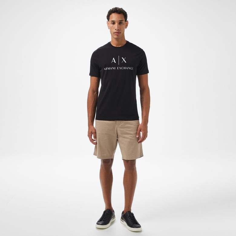 Armani Exchange Erkek Siyah T-Shirt
