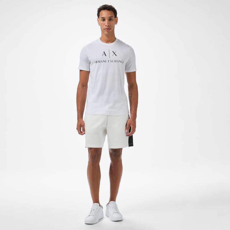 Armani Exchange Erkek Beyaz T-Shirt