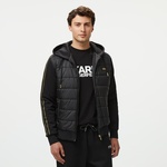 Karl Lagerfeld Erkek Siyah Mont