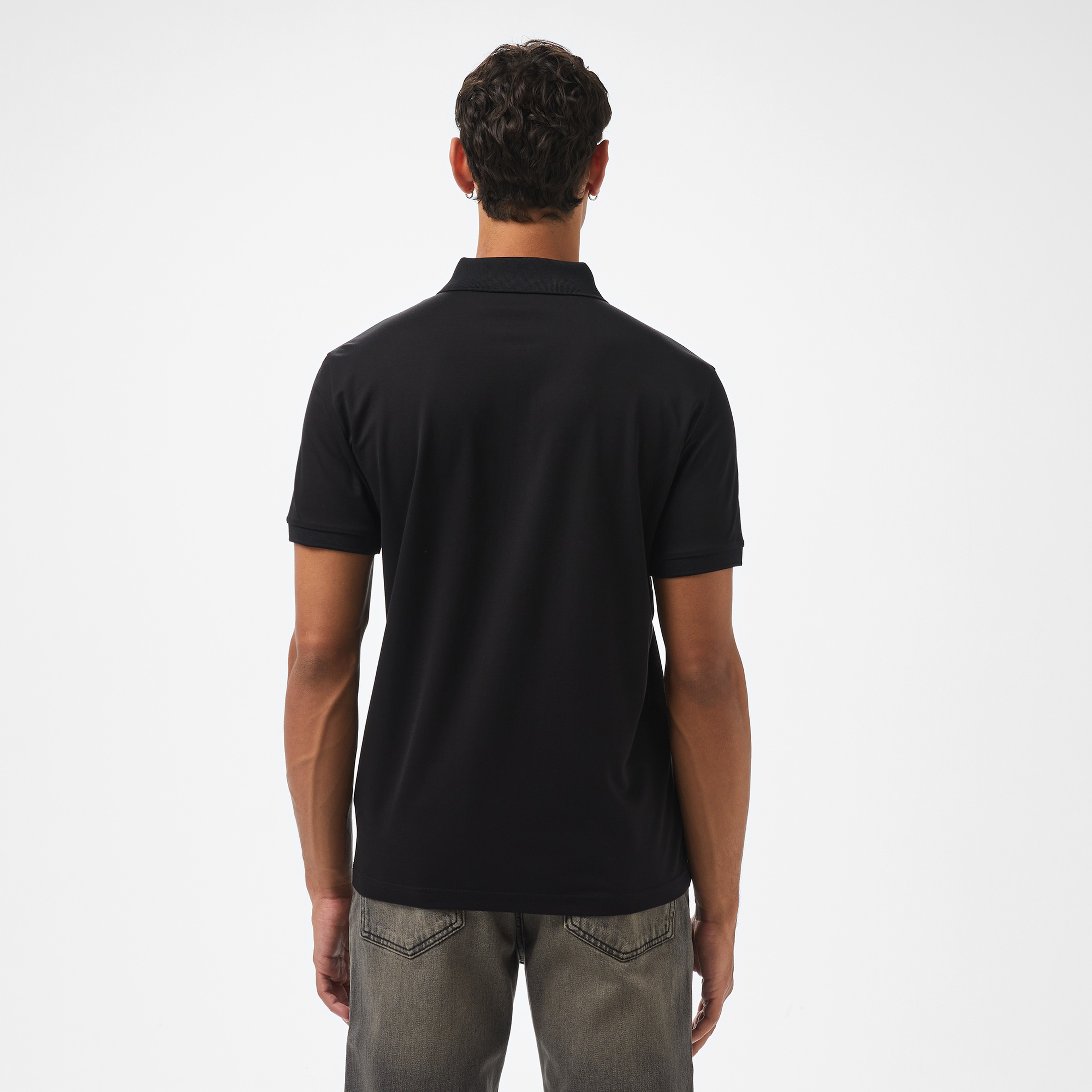 EA7 Erkek Siyah Polo