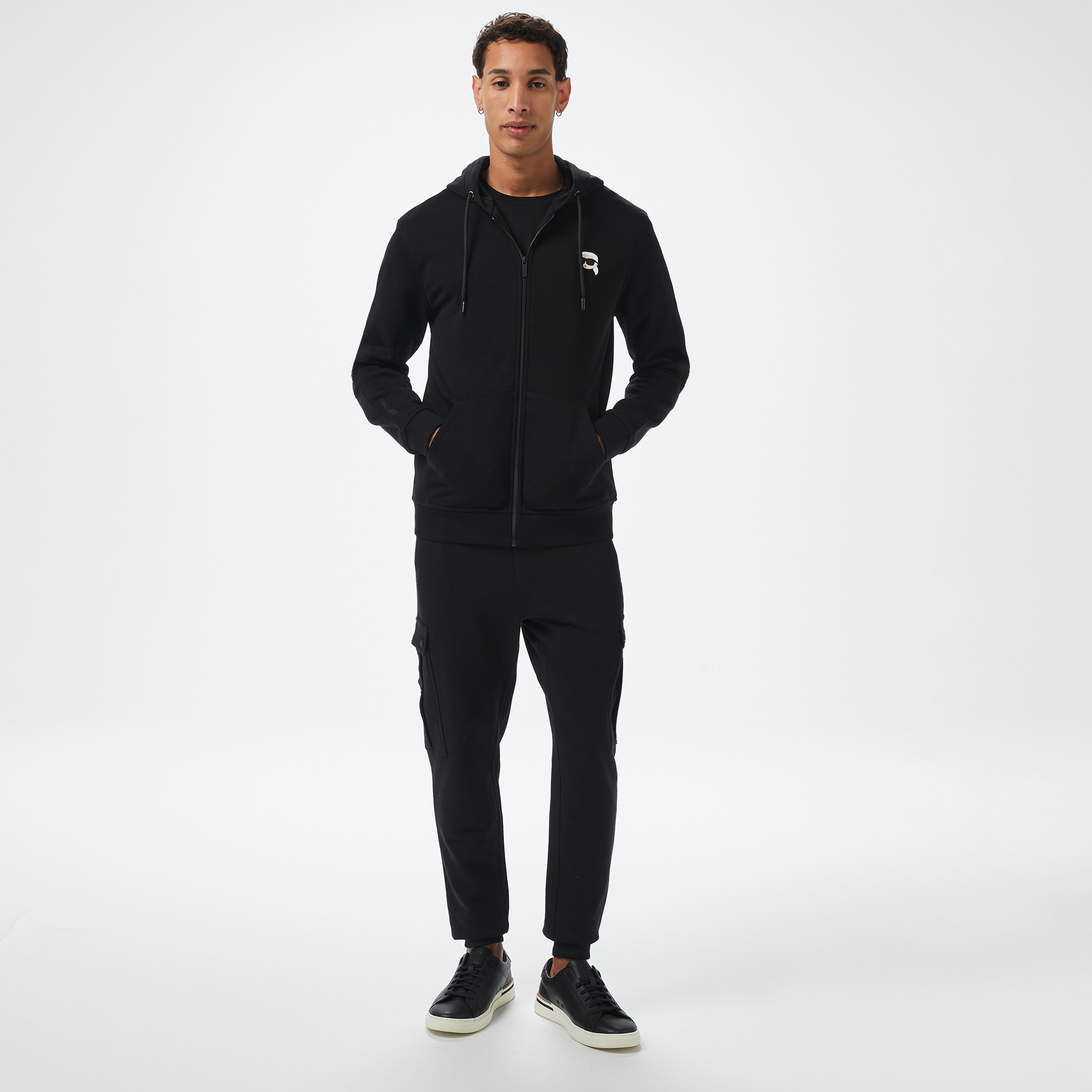 Karl Lagerfeld Erkek Siyah Sweatshirt