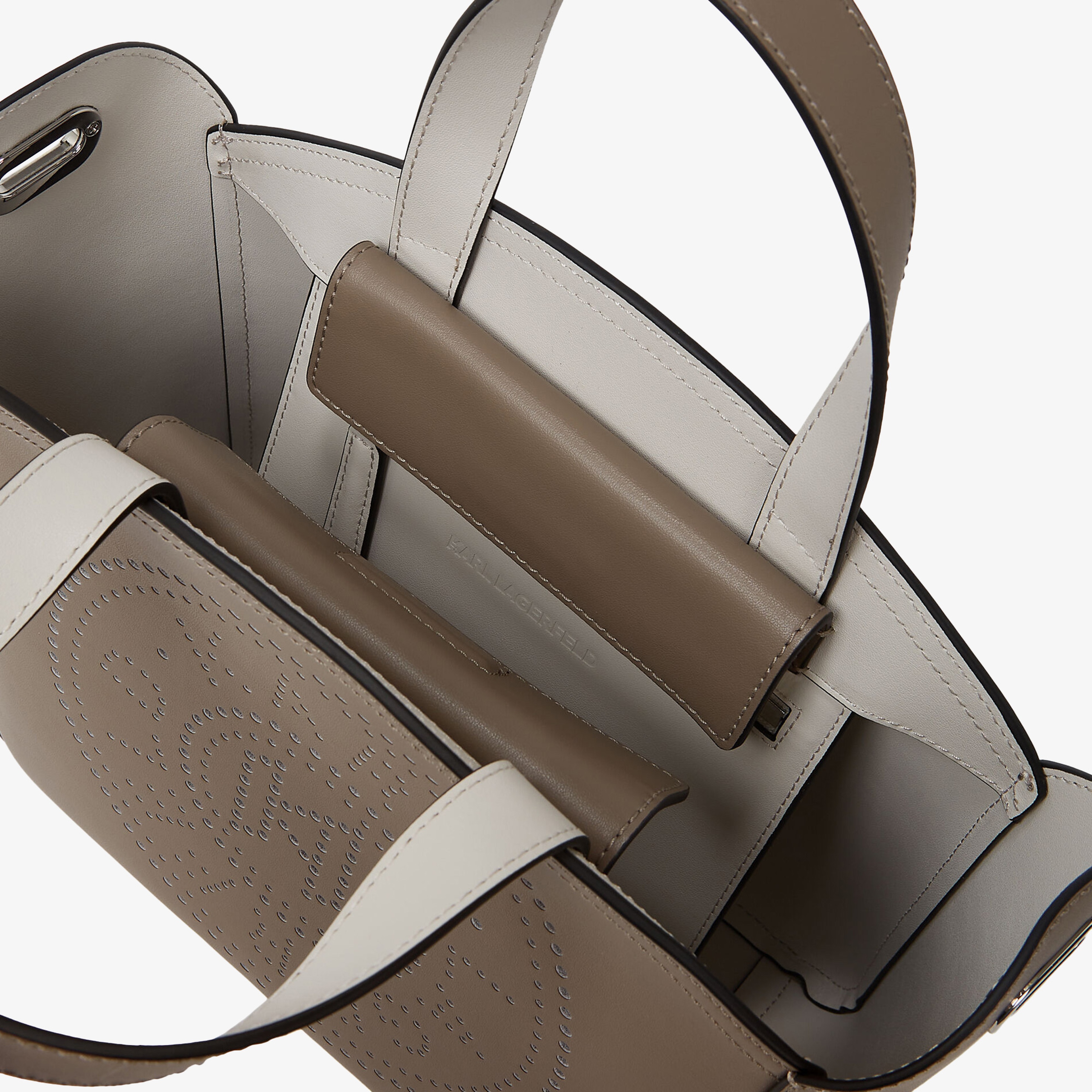 Karl Lagerfeld Kadın Gri Omuz Çantası