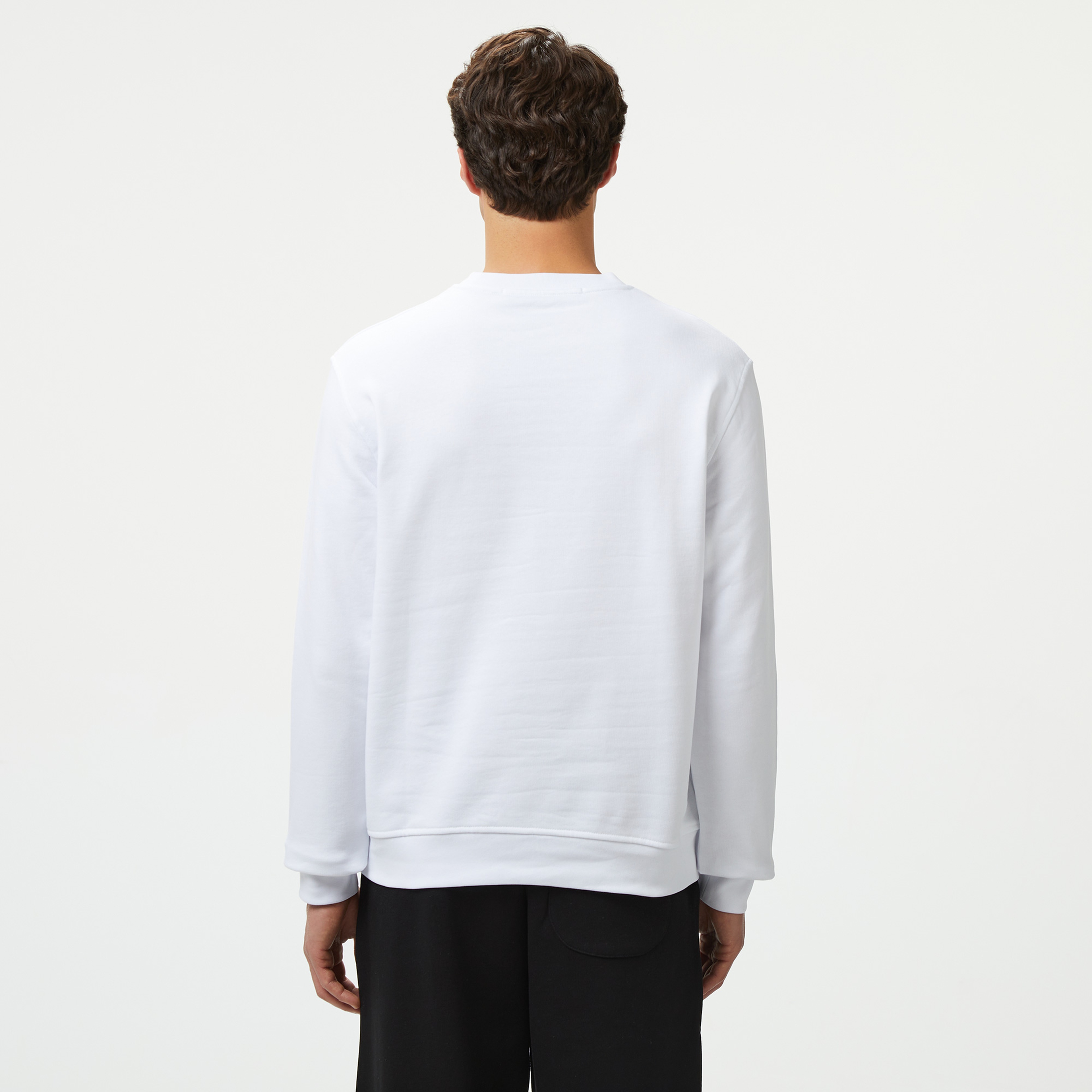 Karl Lagerfeld Erkek Beyaz Sweatshirt