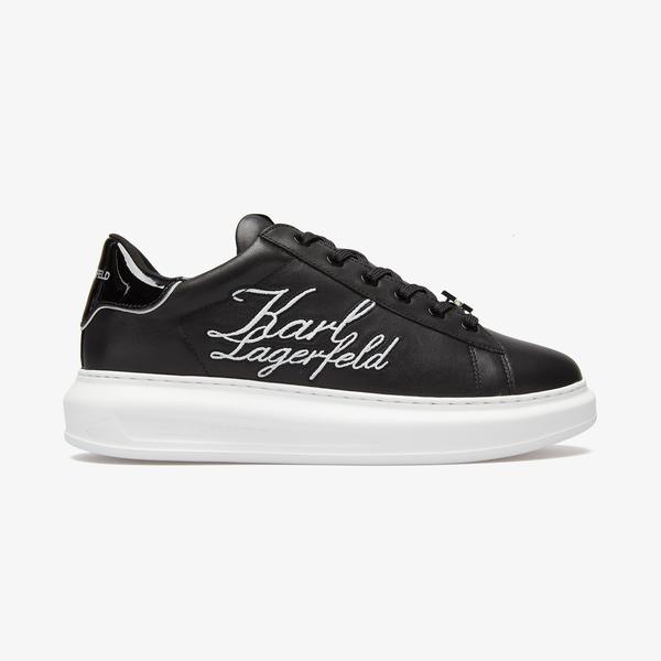 Karl Lagerfeld Erkek Siyah Sneaker