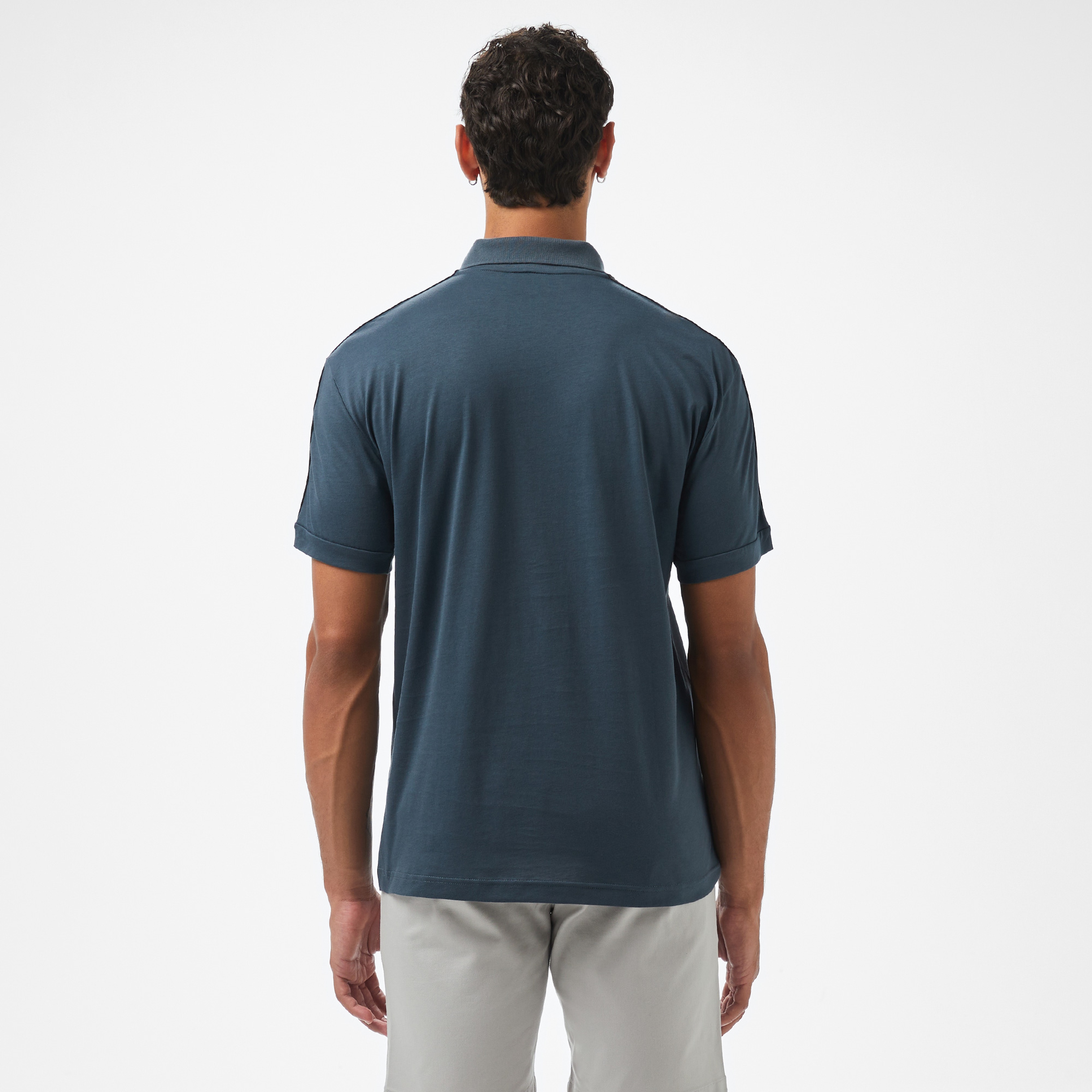 EA7 Erkek Siyah Polo