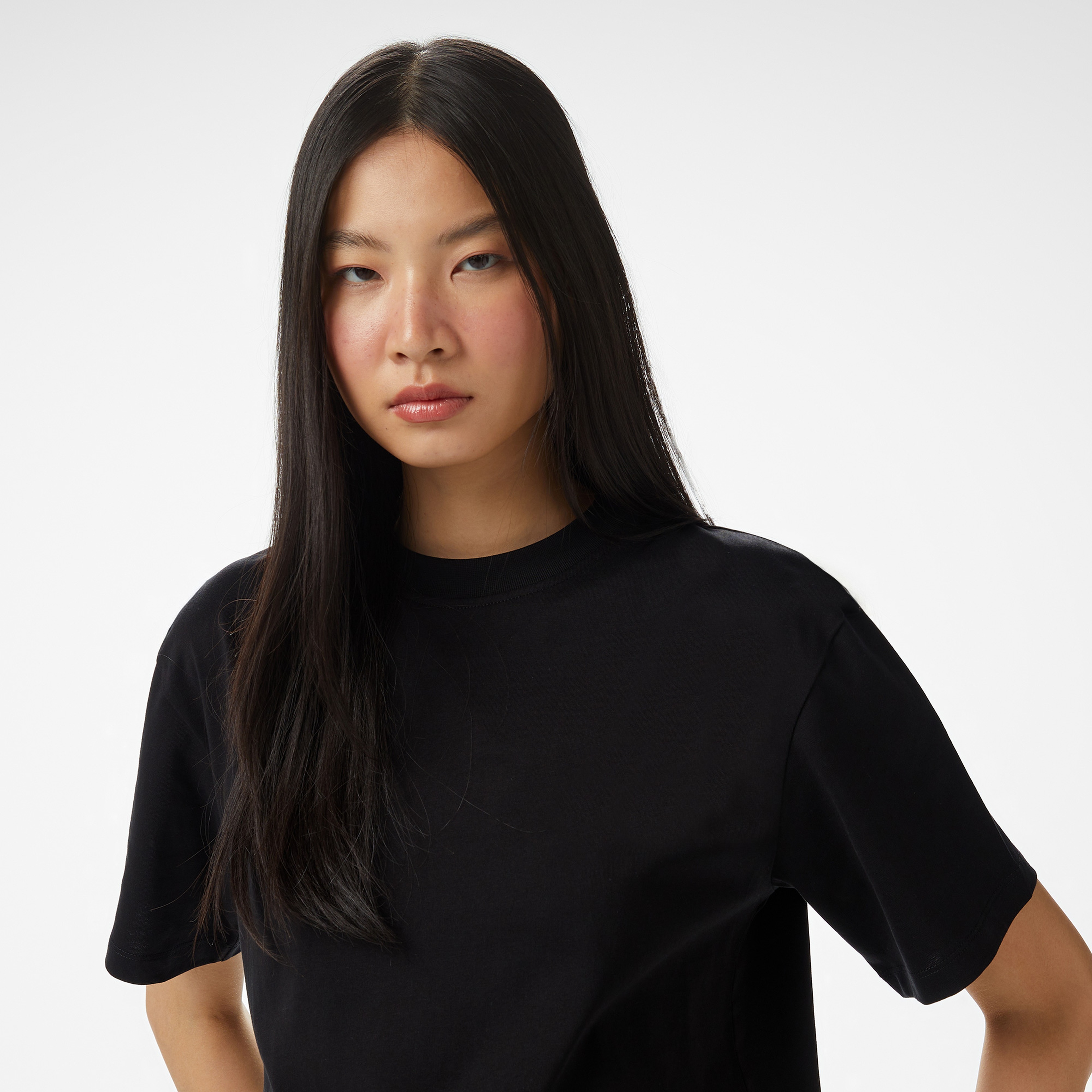 Karl Lagerfeld Kadın Siyah T-Shirt