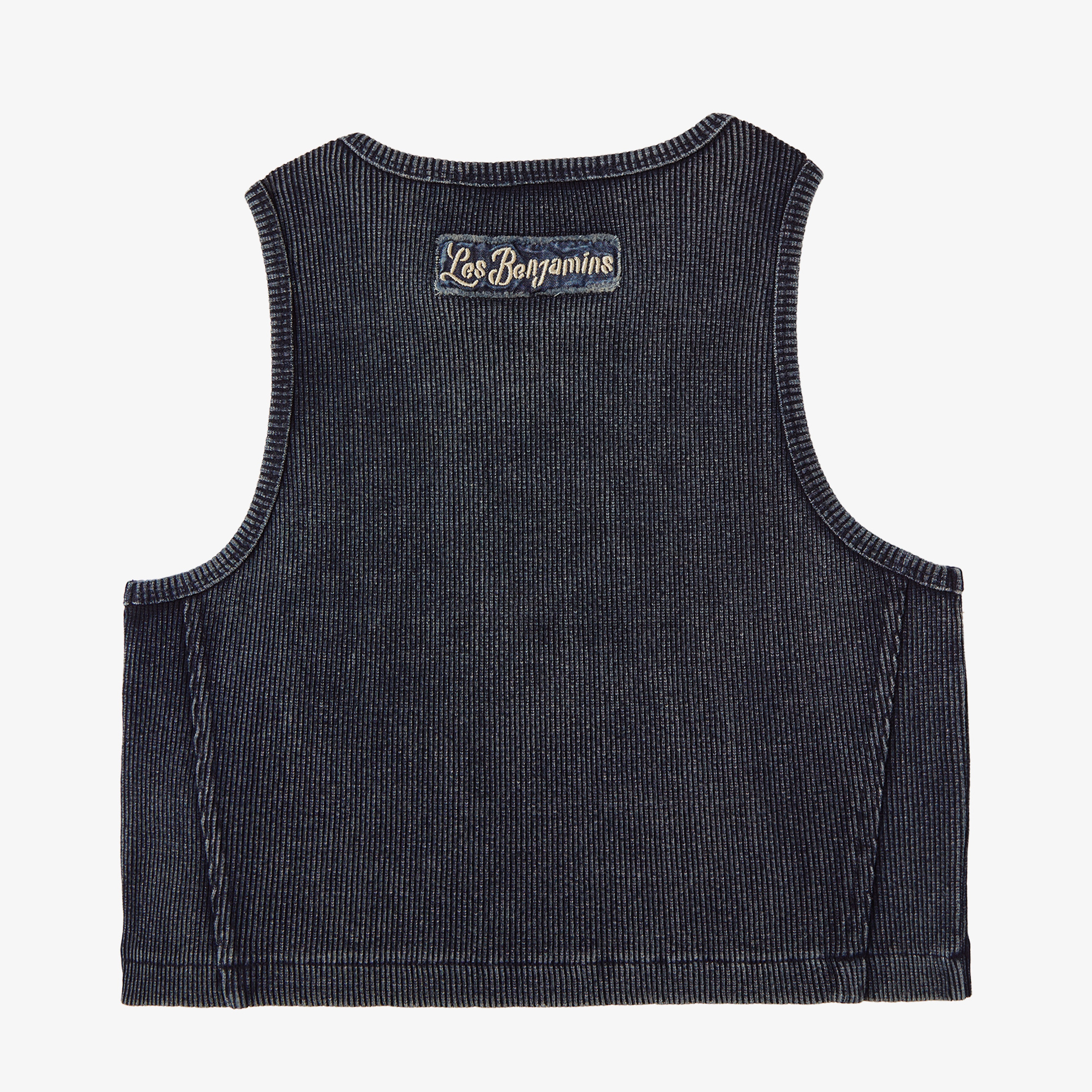 Les Benjamins Top 012 Kadın Mavi Atlet