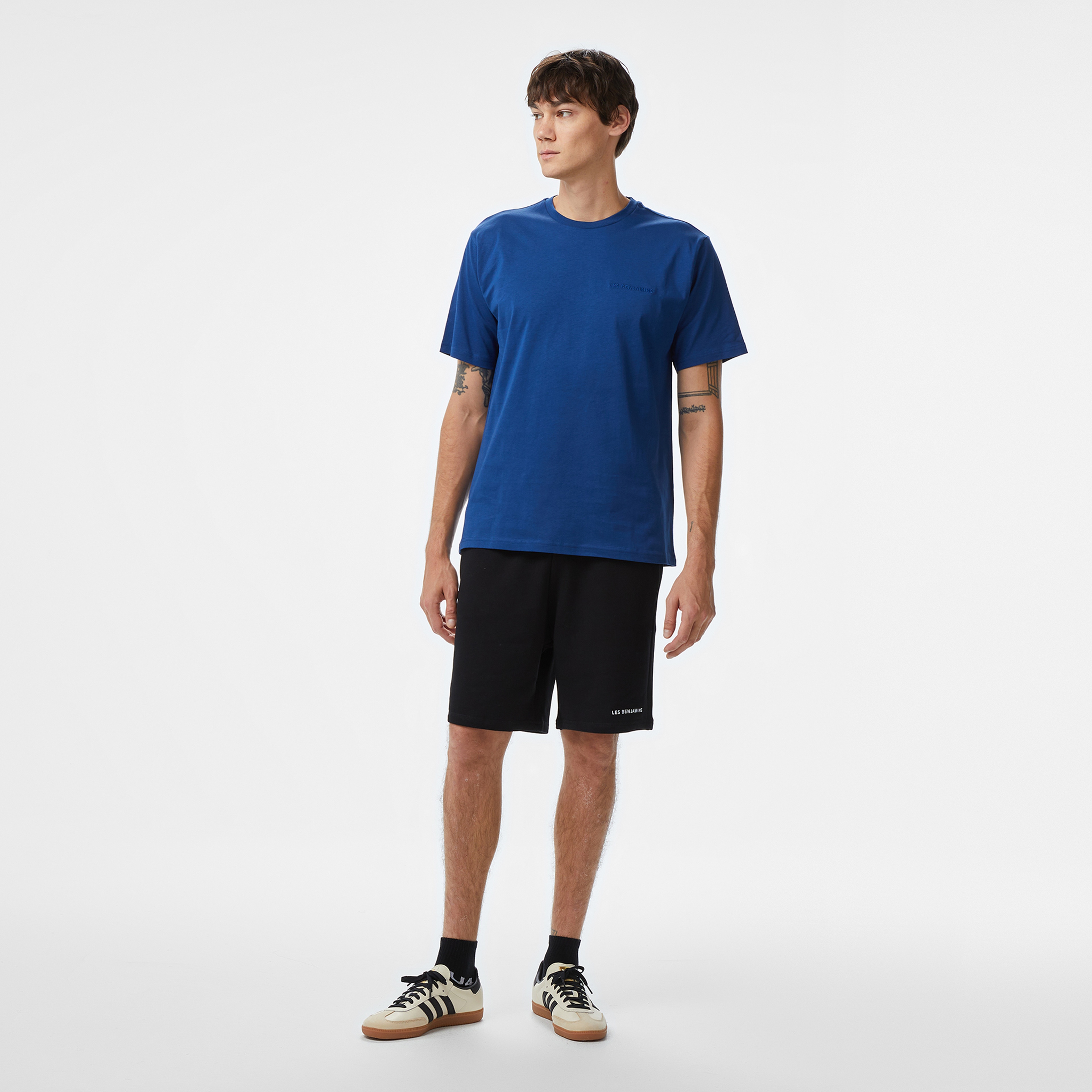 Les Benjamins Essentials 309 Erkek Lacivert T-Shirt