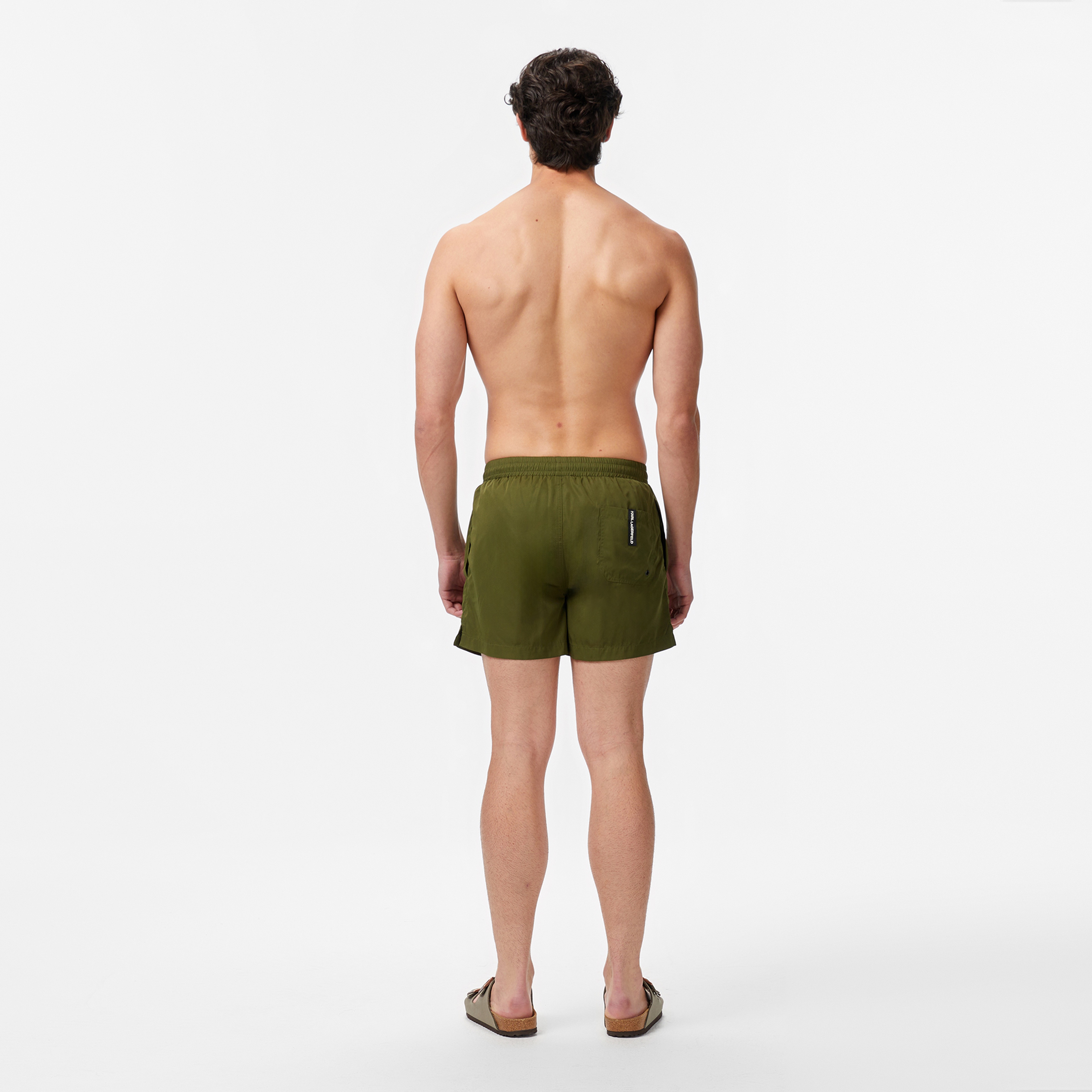 Karl Lagerfeld Erkek Yeşil Mayo Şort