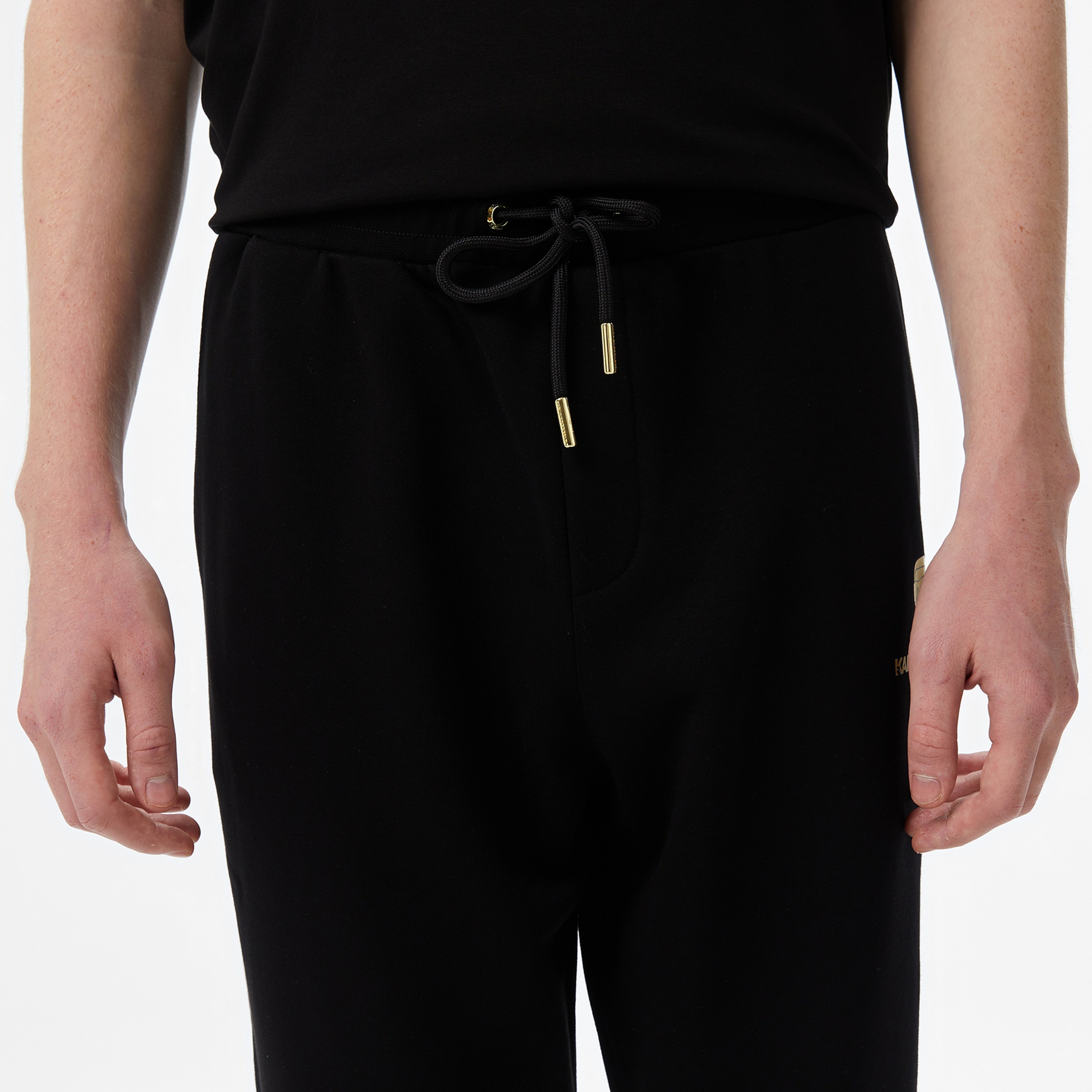 Karl Lagerfeld Erkek Siyah Eşofman Altı