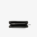 Calvin Klein Re-Lock Large Zip Around Kadın Siyah Cüzdan