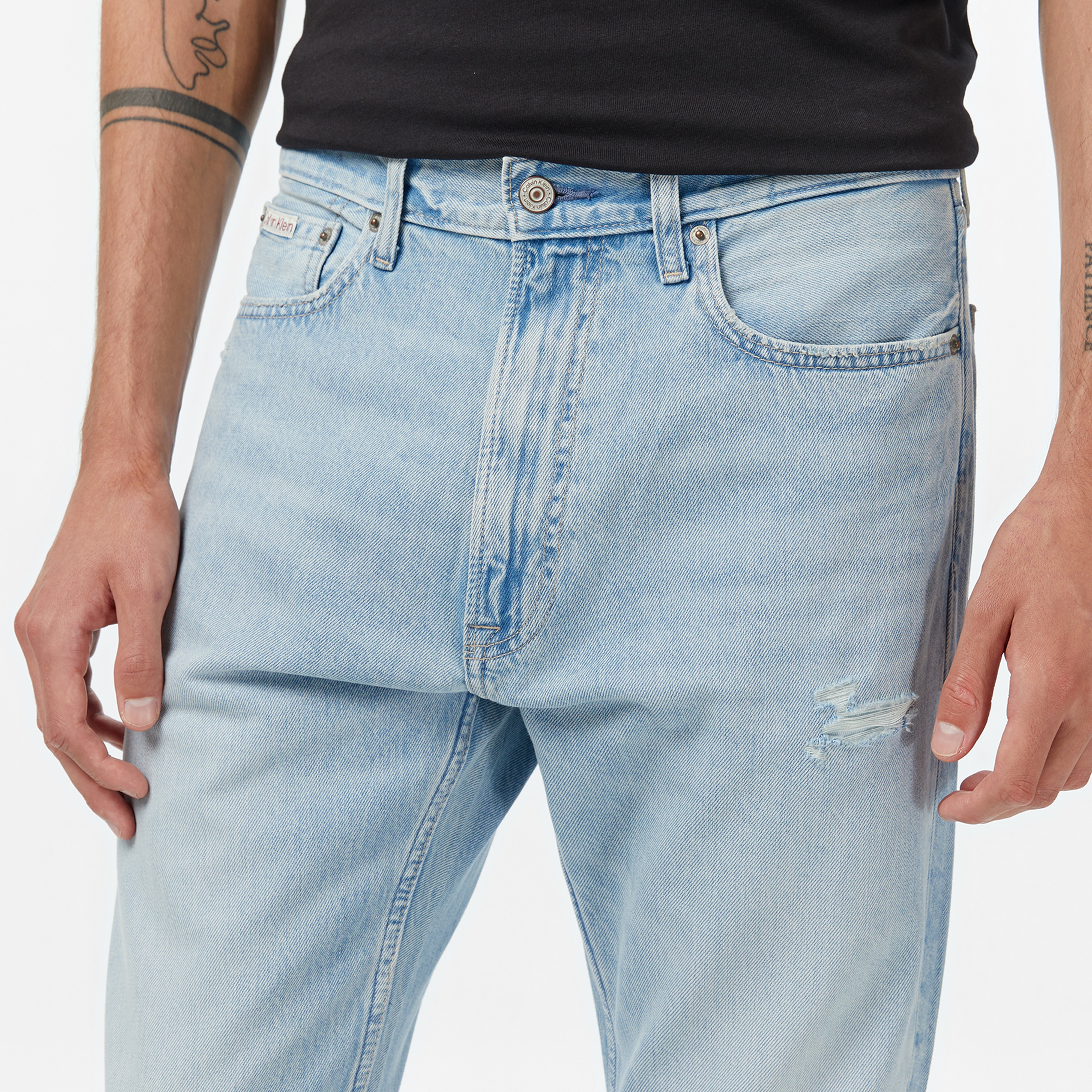 Calvin Klein Rams Erkek Mavi Jean