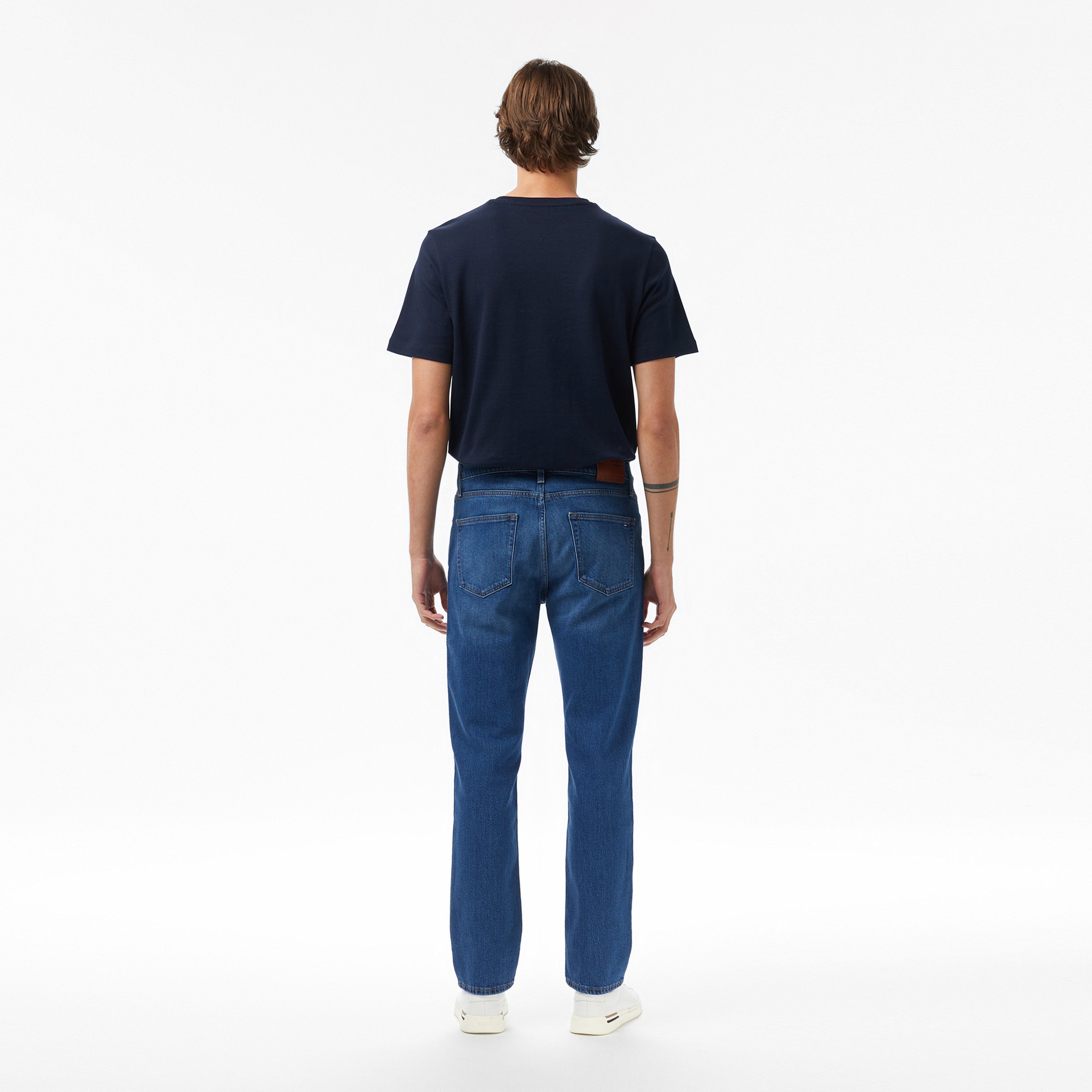 Tommy Jeans Ryan Slim Erkek Lacivert Jean