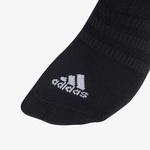 adidas Thin and Light No Show Unisex Siyah Beyaz 3'lü Çorap