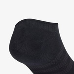 adidas Thin and Light No Show Unisex Siyah Beyaz 3'lü Çorap