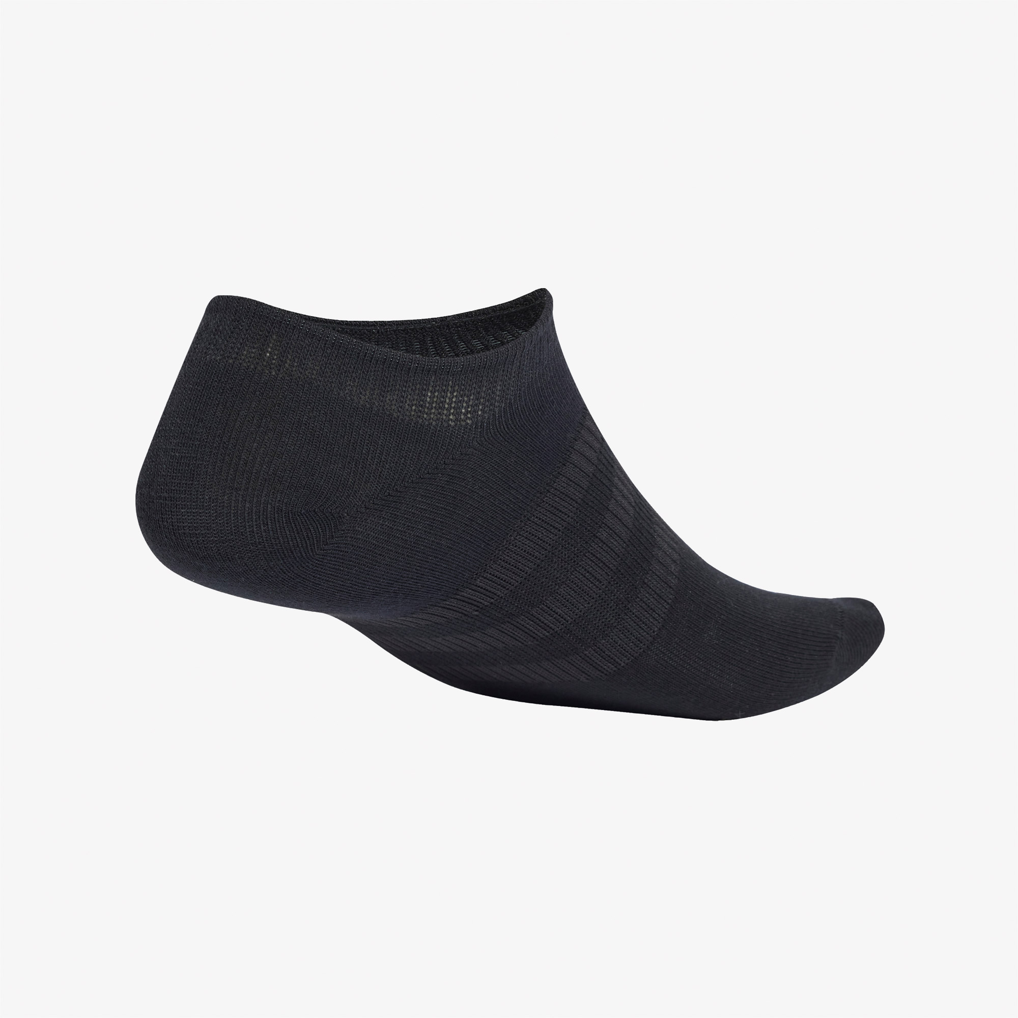 adidas Thin and Light No Show Unisex Siyah Beyaz 3'lü Çorap
