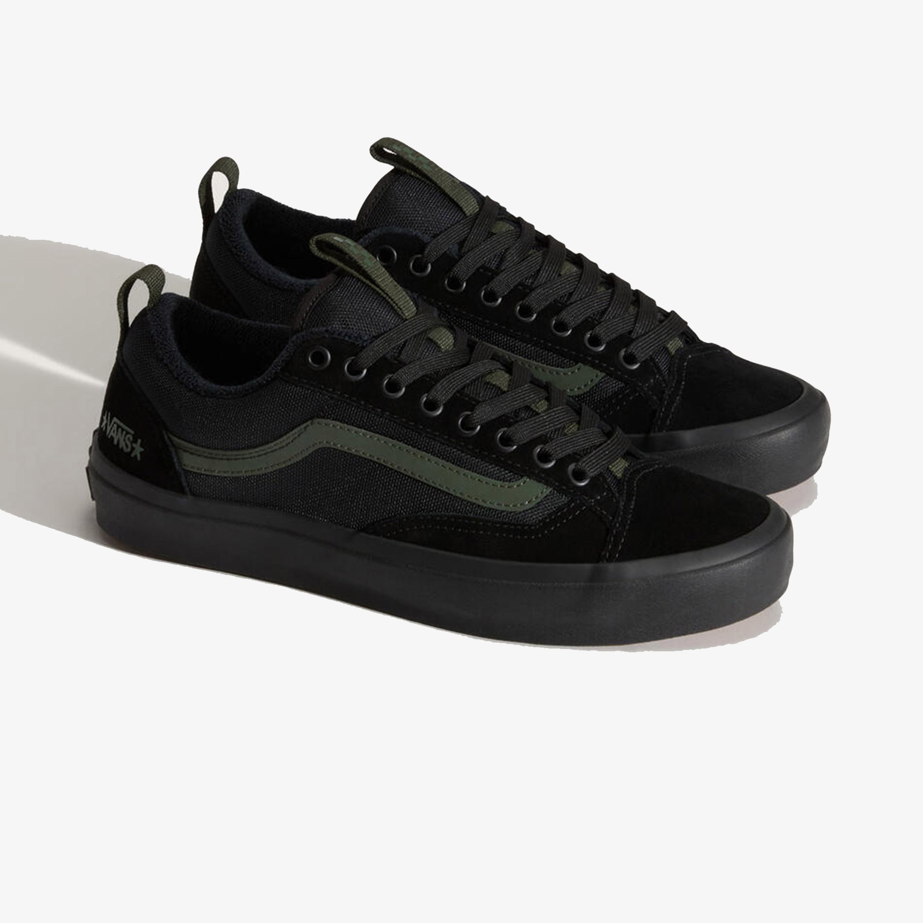 Vans Skate Old Skool 36 + Erkek Siyah Spor Ayakkabı