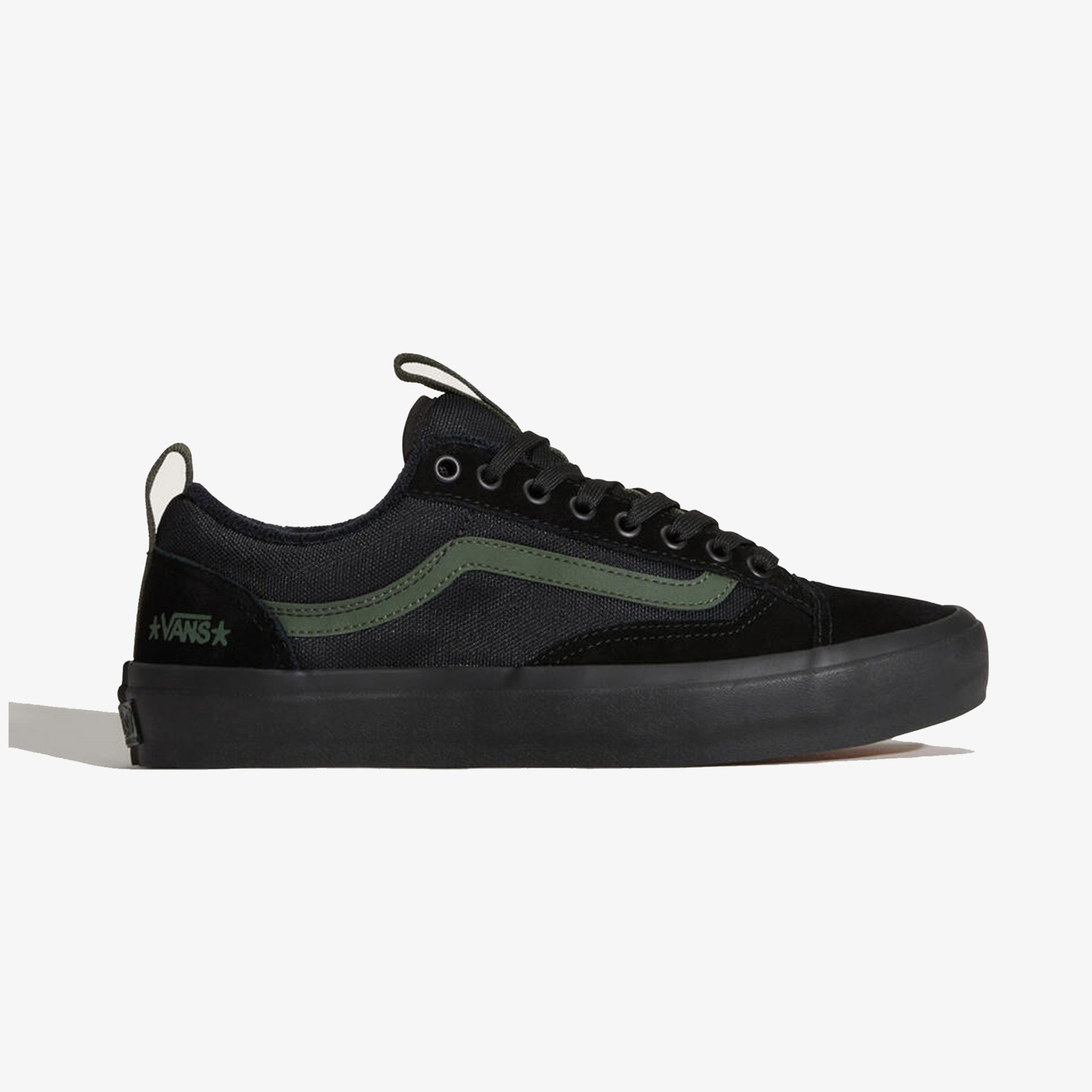 Vans Skate Old Skool 36 + Erkek Siyah Spor Ayakkabı
