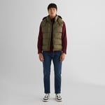 GANT Erkek Yeşil Regular Fit Kapüşonlu Yelek