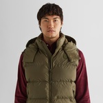 GANT Erkek Yeşil Regular Fit Kapüşonlu Yelek