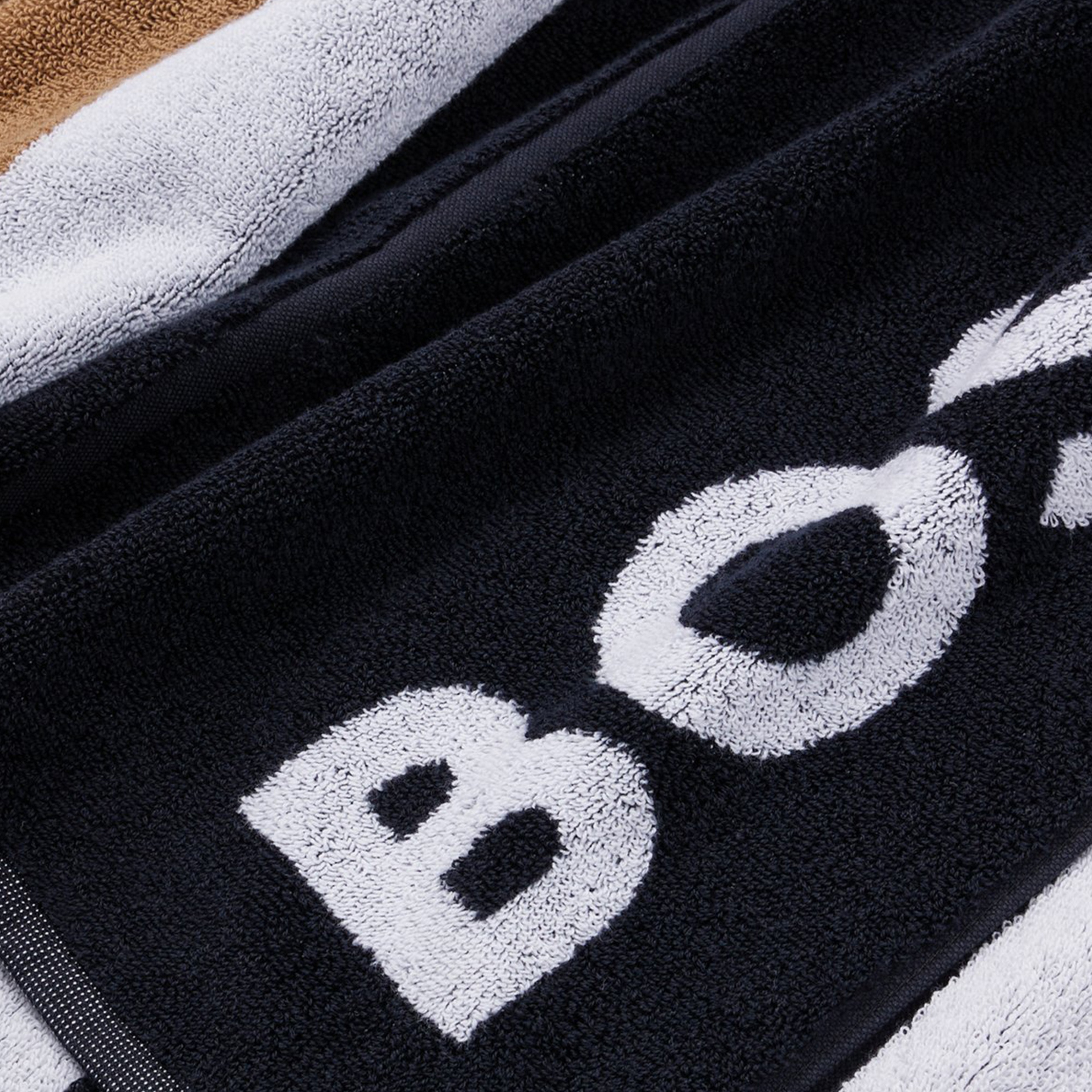 Boss Erkek Siyah Havlu