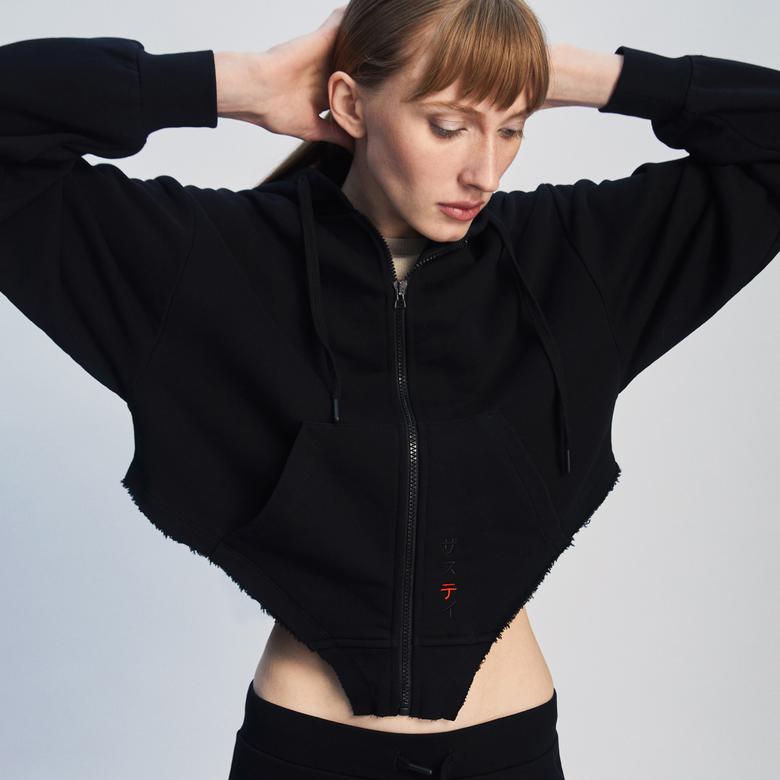 The Stay Line Kadın Siyah Sweatshirt