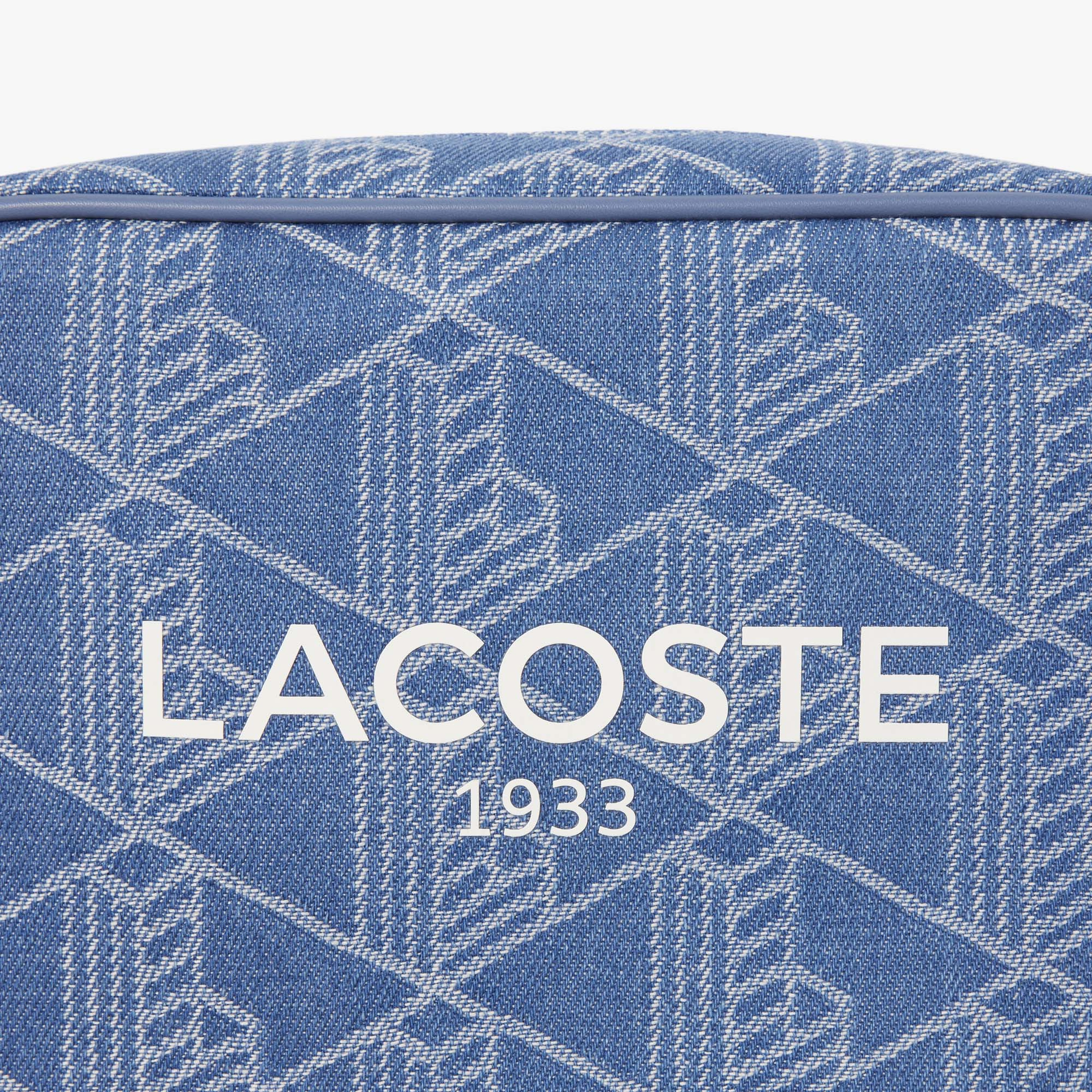 Heritage Kadın Monogram Mavi Postacı Çantası