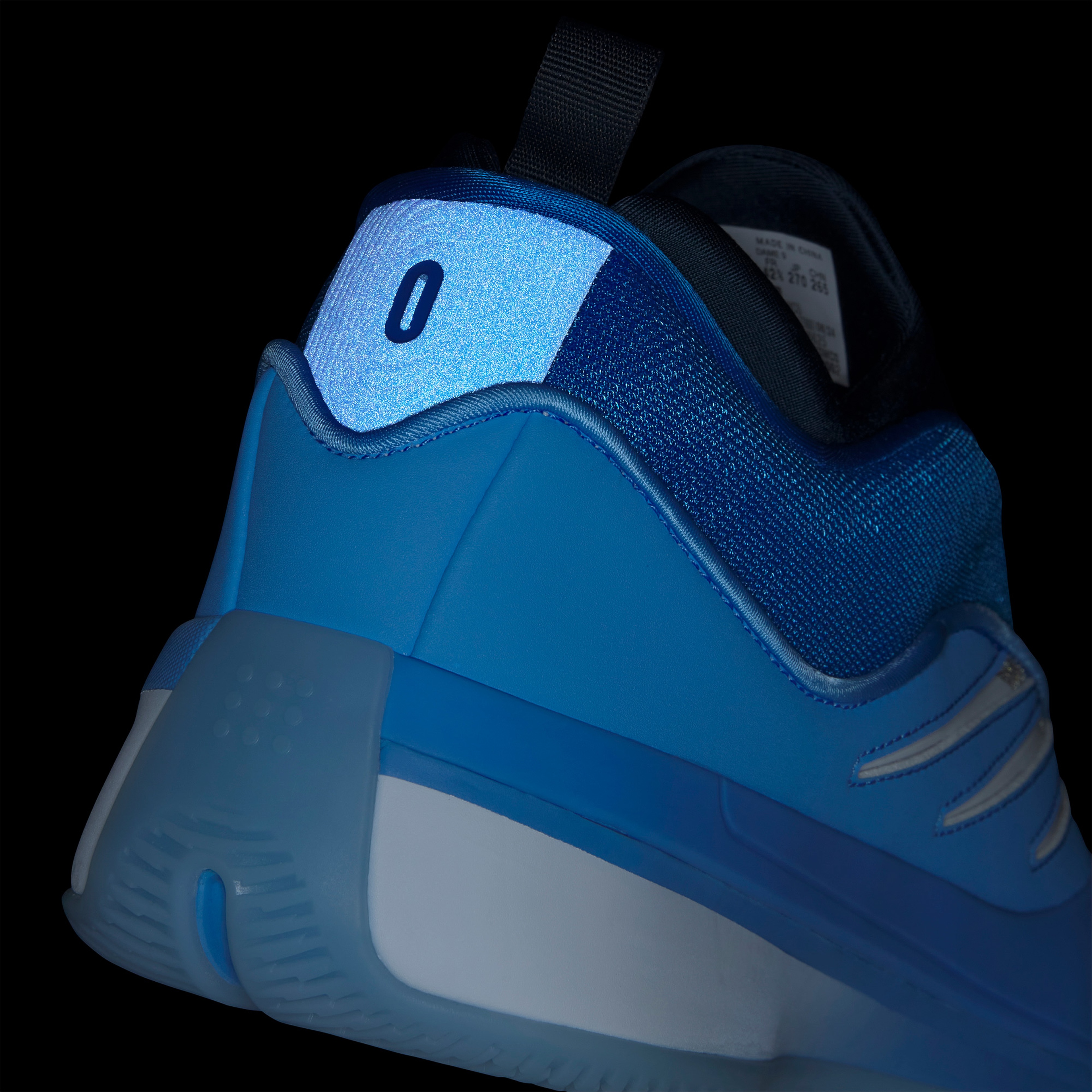 adidas Dame 9 Erkek Mavi Basketbol Ayakkabısı