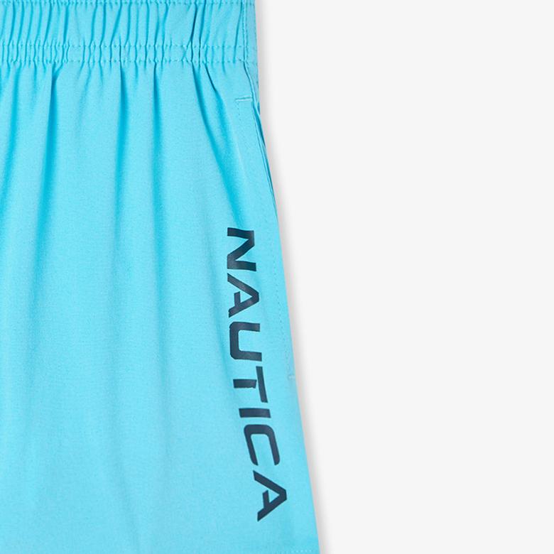 Nautica Erkek Çocuk Kırmızı Standart Fit Mayo Şort